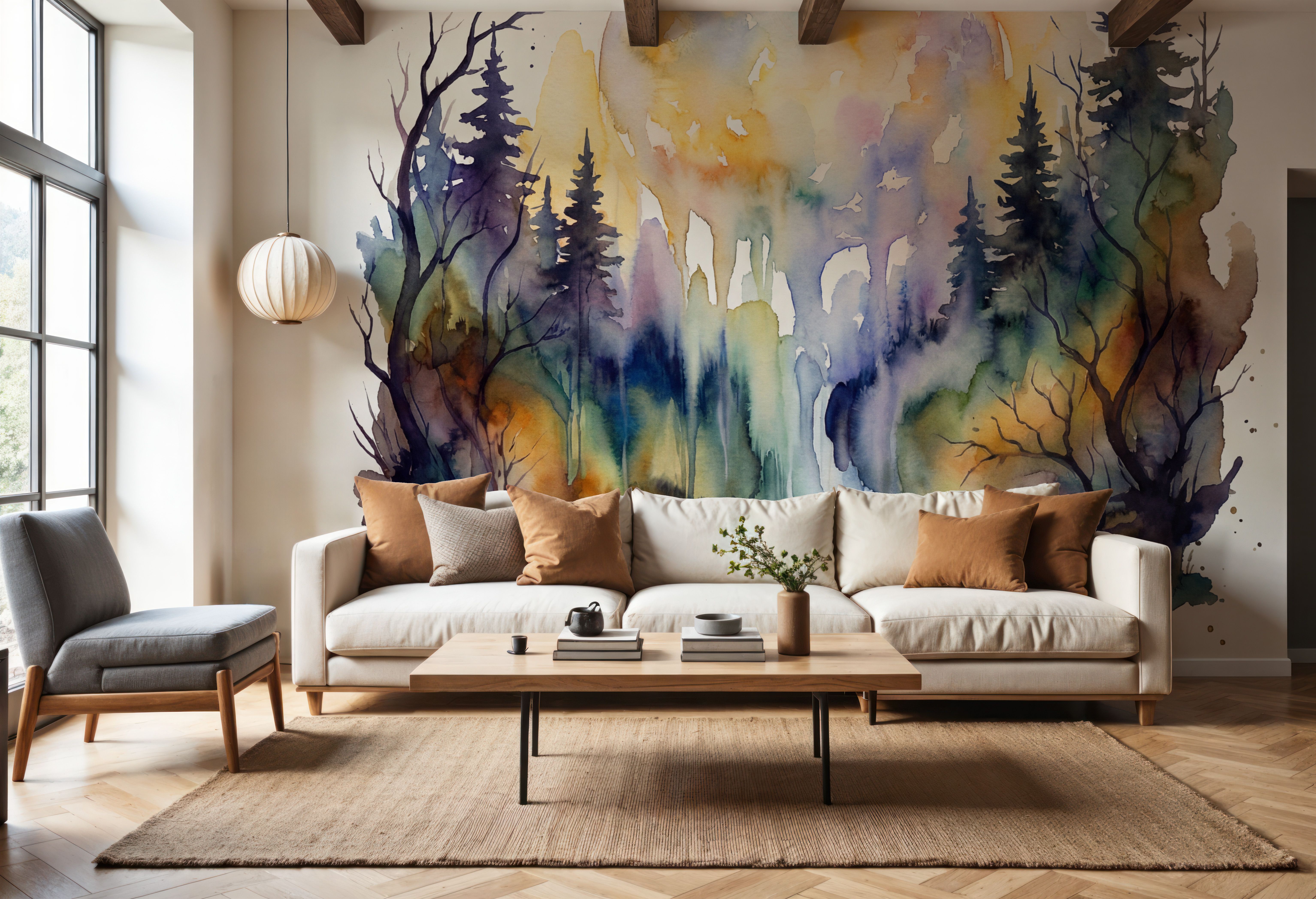 Forest Grove - Watercolor Landscape Series