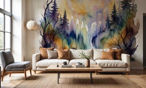 Forest Grove - Watercolor Landscape Series