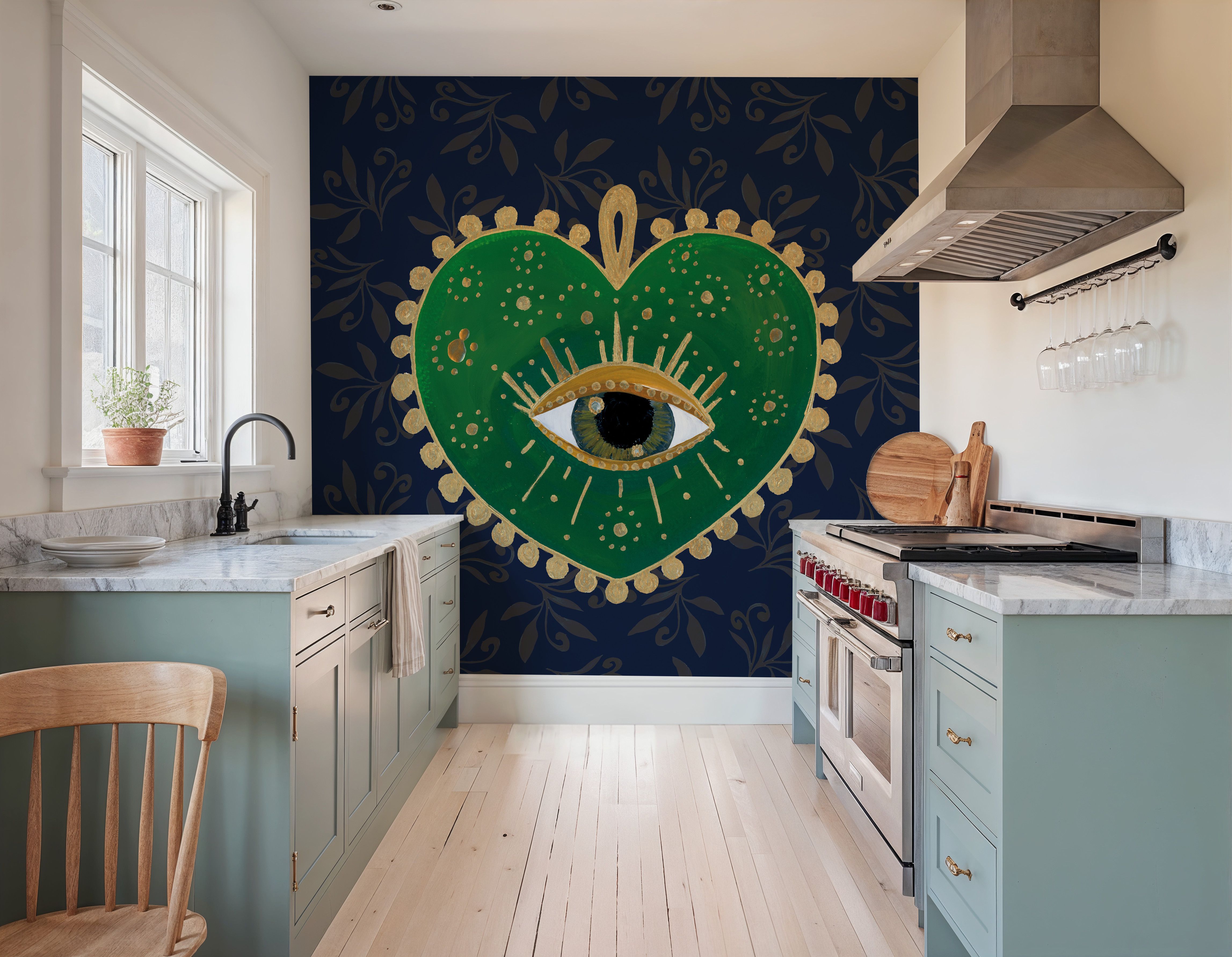 Evil Eye Heart