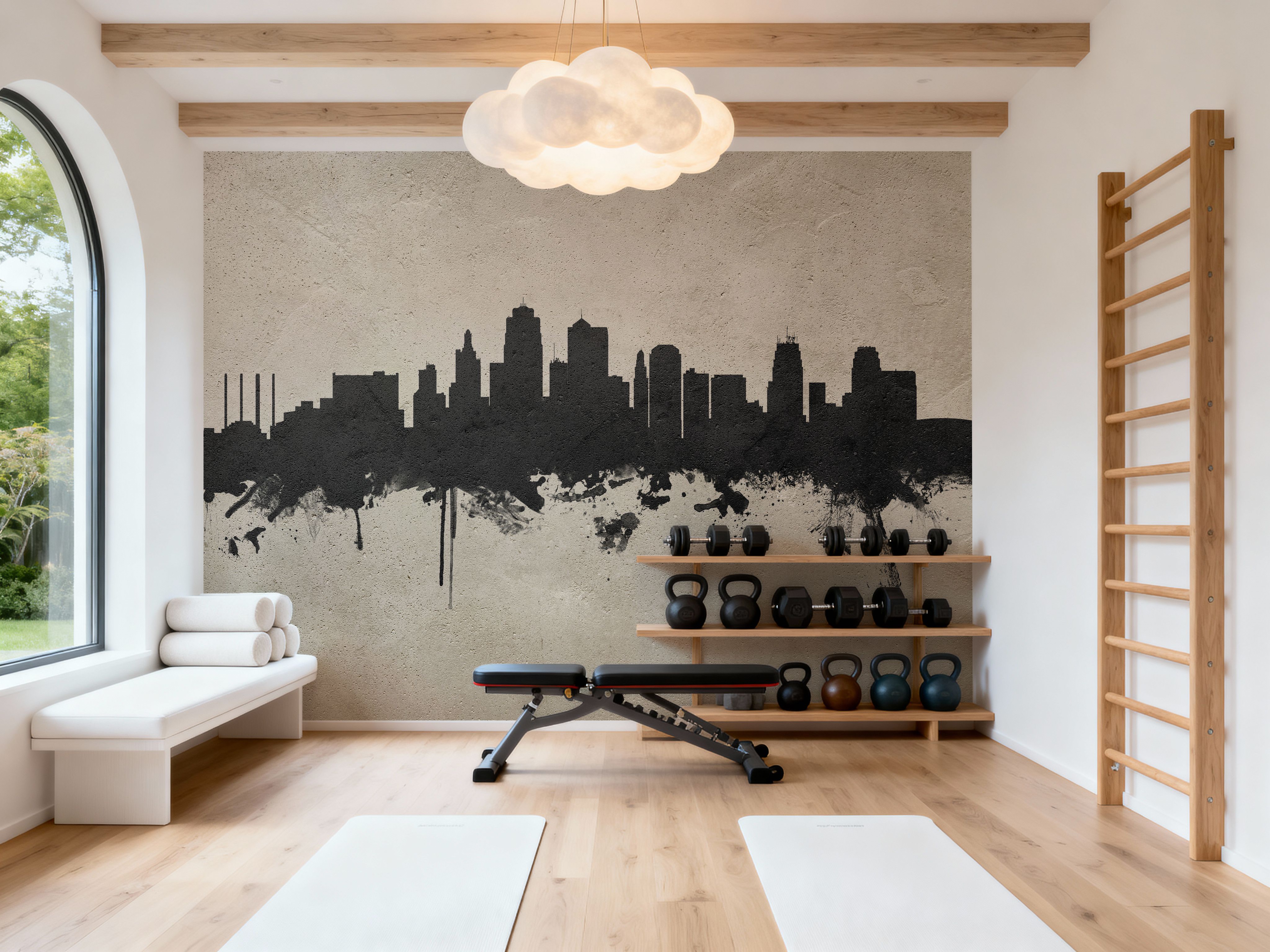 Kansas City Missouri Skyline Concrete