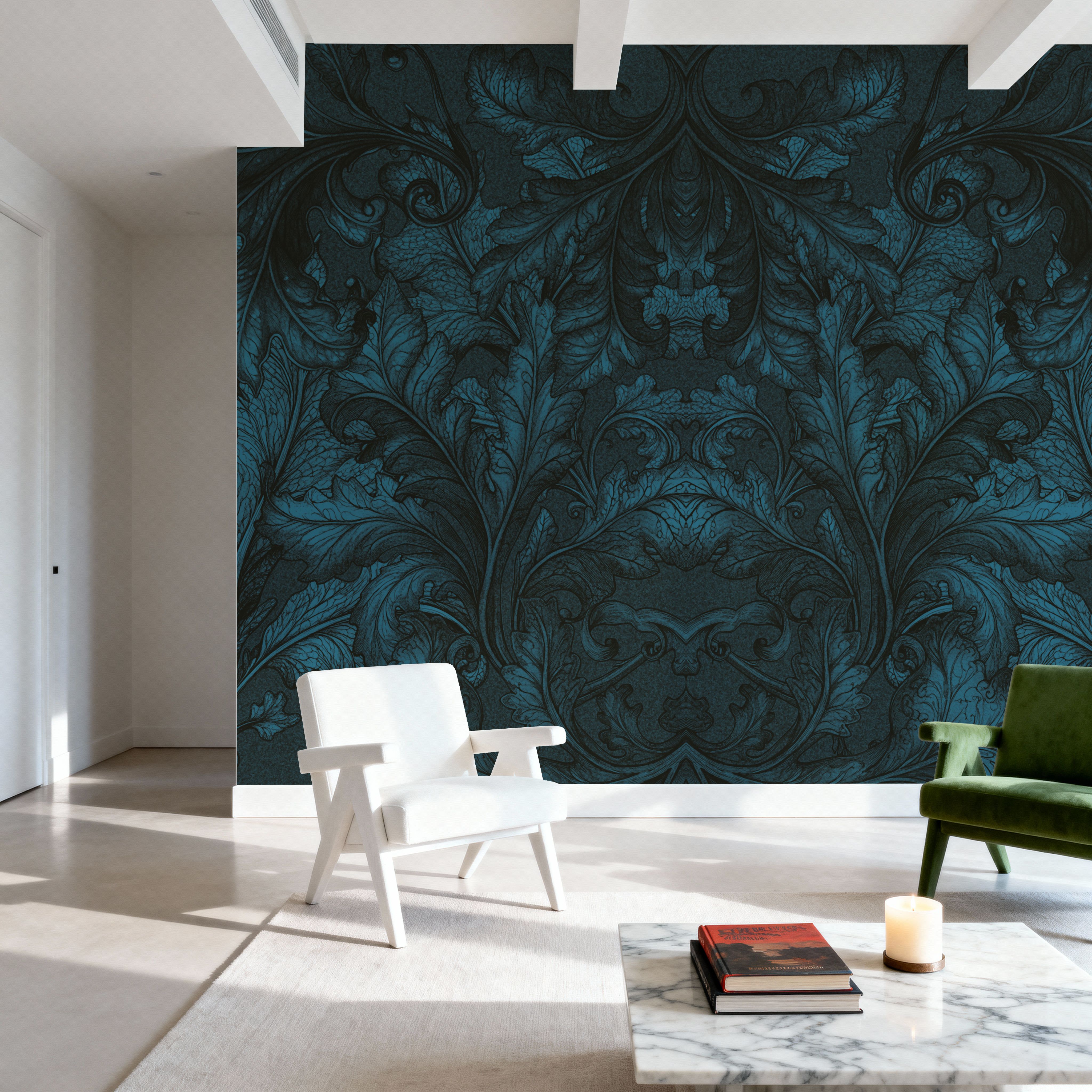 Shielded Leaf Blue