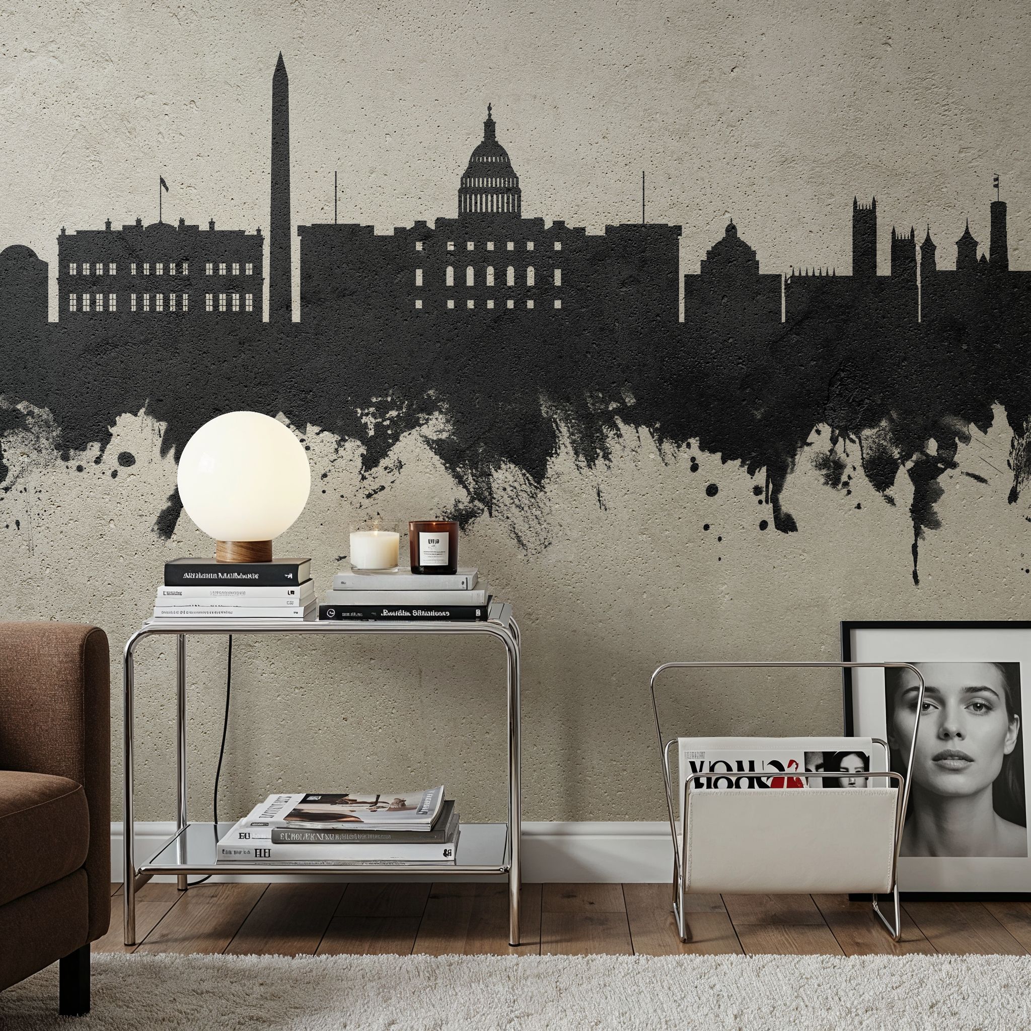 Washington DC Skyline Concrete