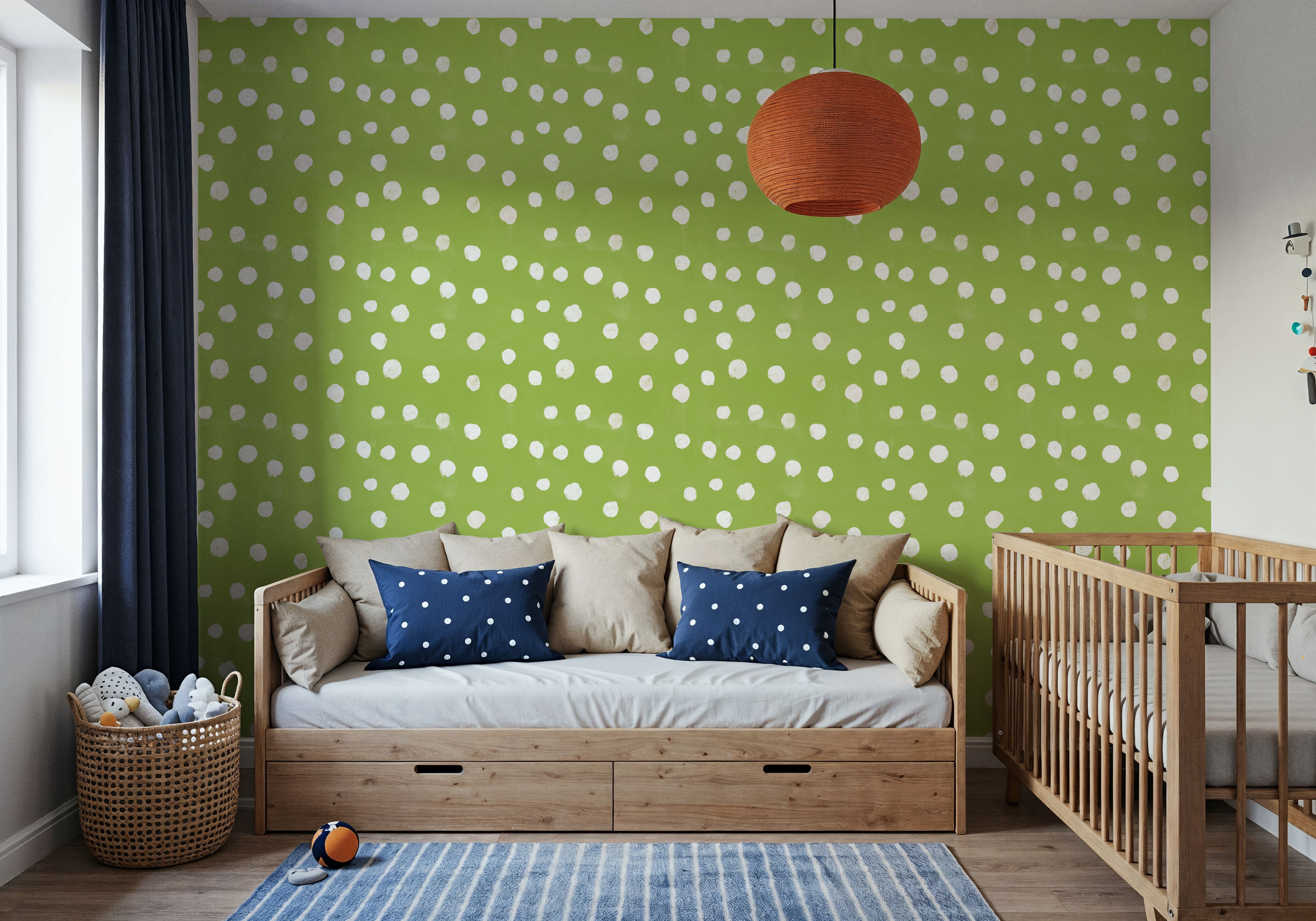 Mellow Dots Light Green