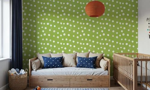 Mellow Dots Light Green