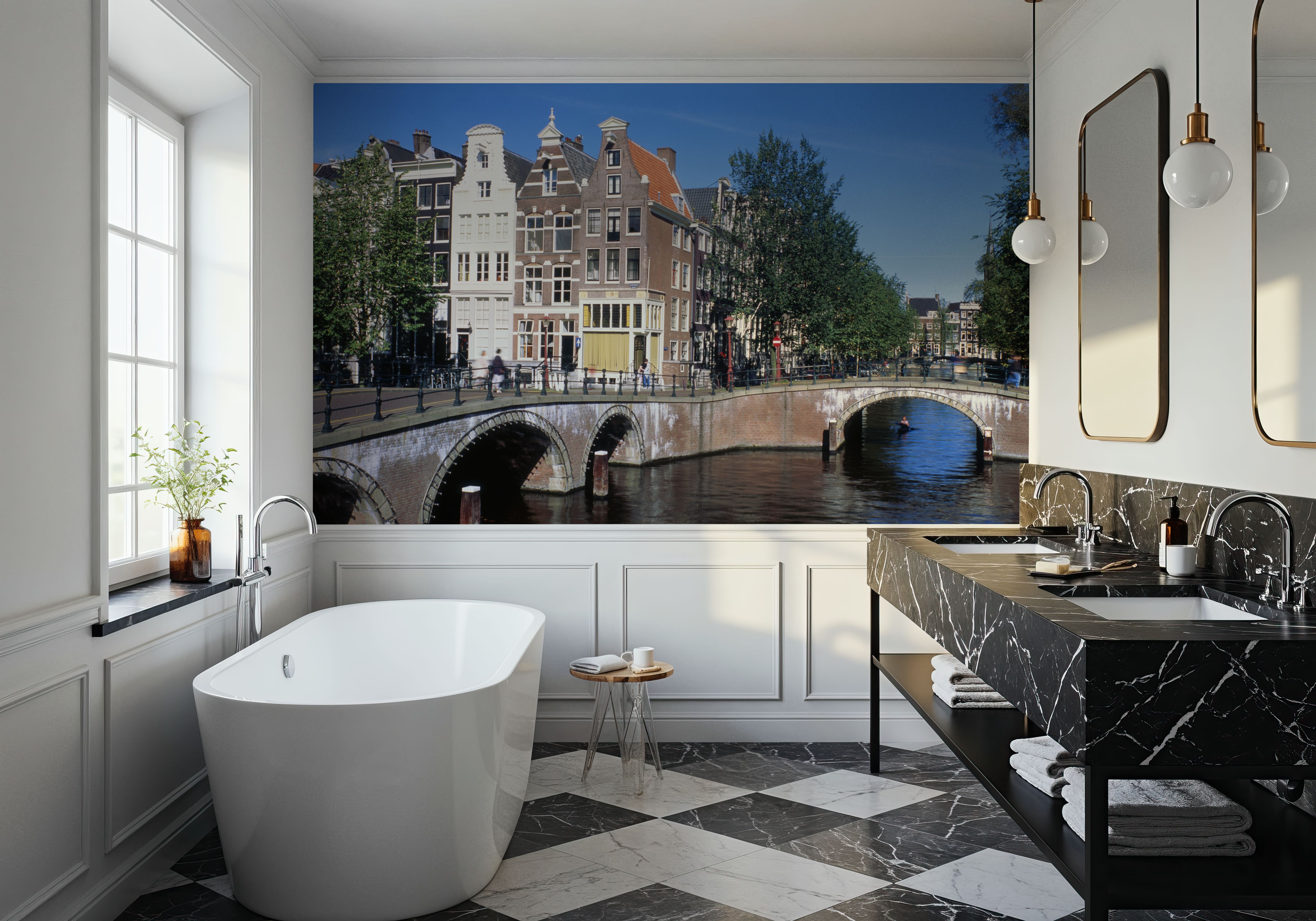 Amsterdam Canal Bridge