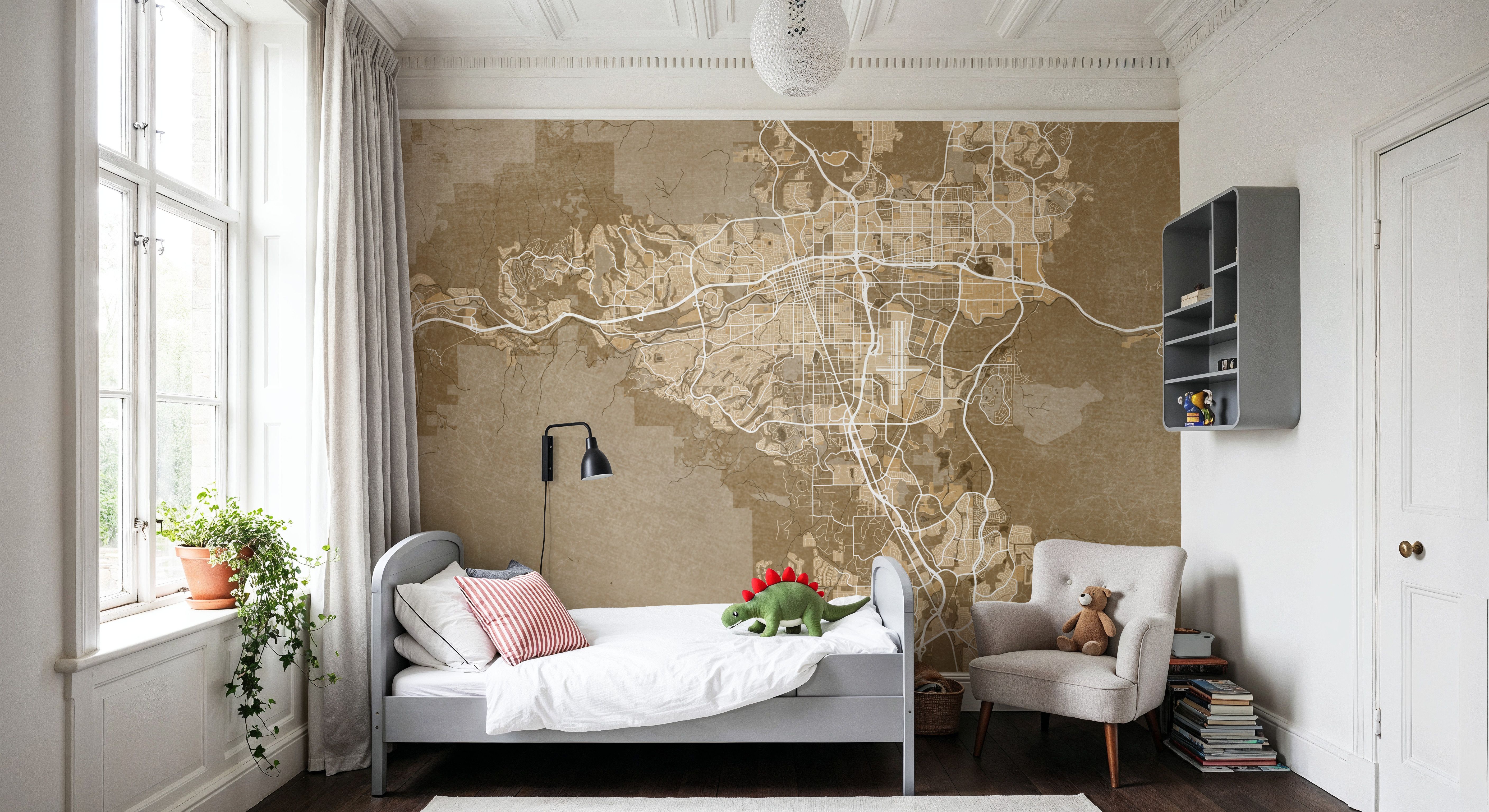Reno Ochre, Papel pintado