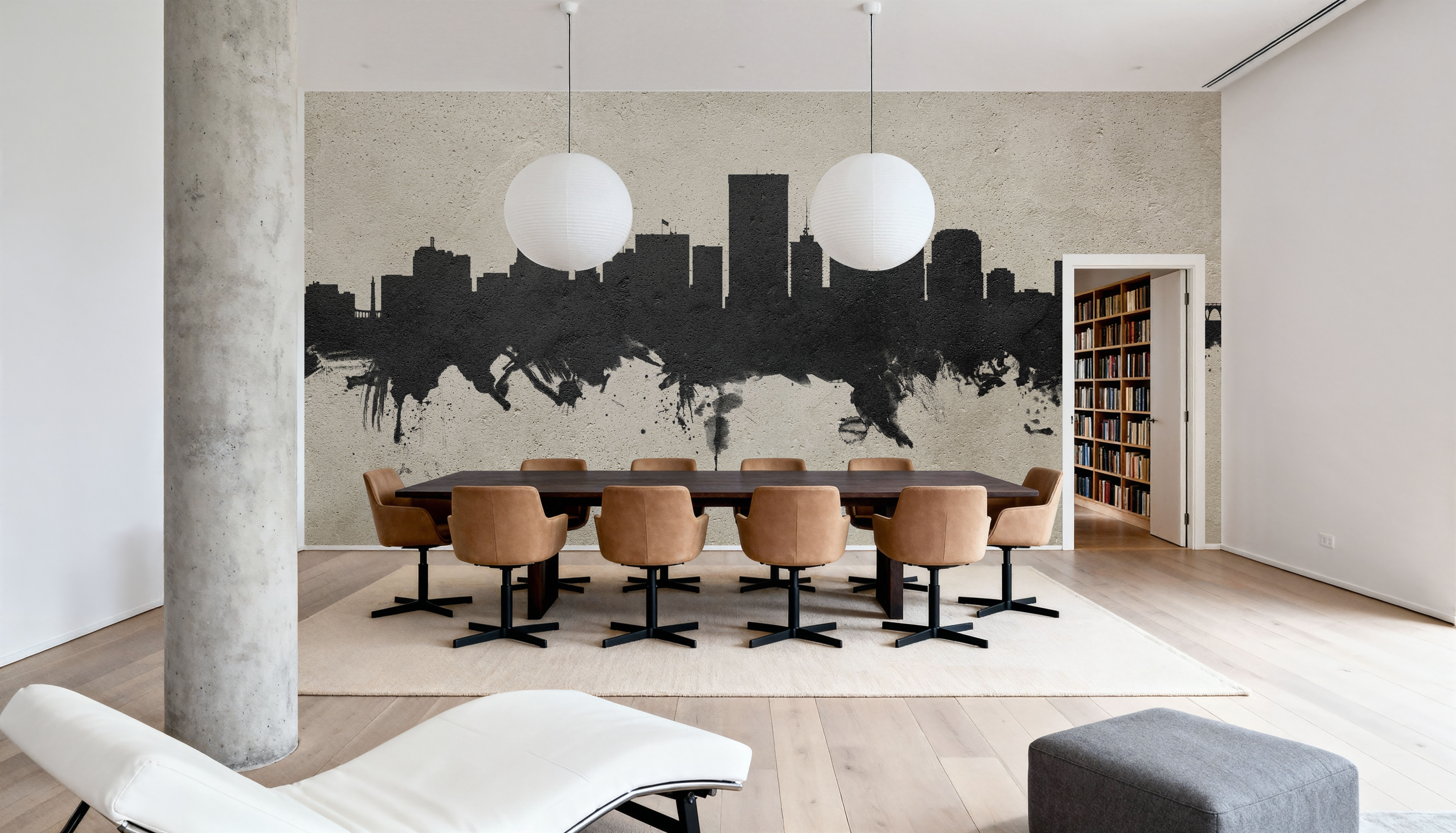 Richmond Virginia Skyline Concrete