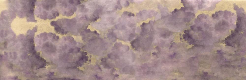 Painted Dreamy Clouds, Lilac