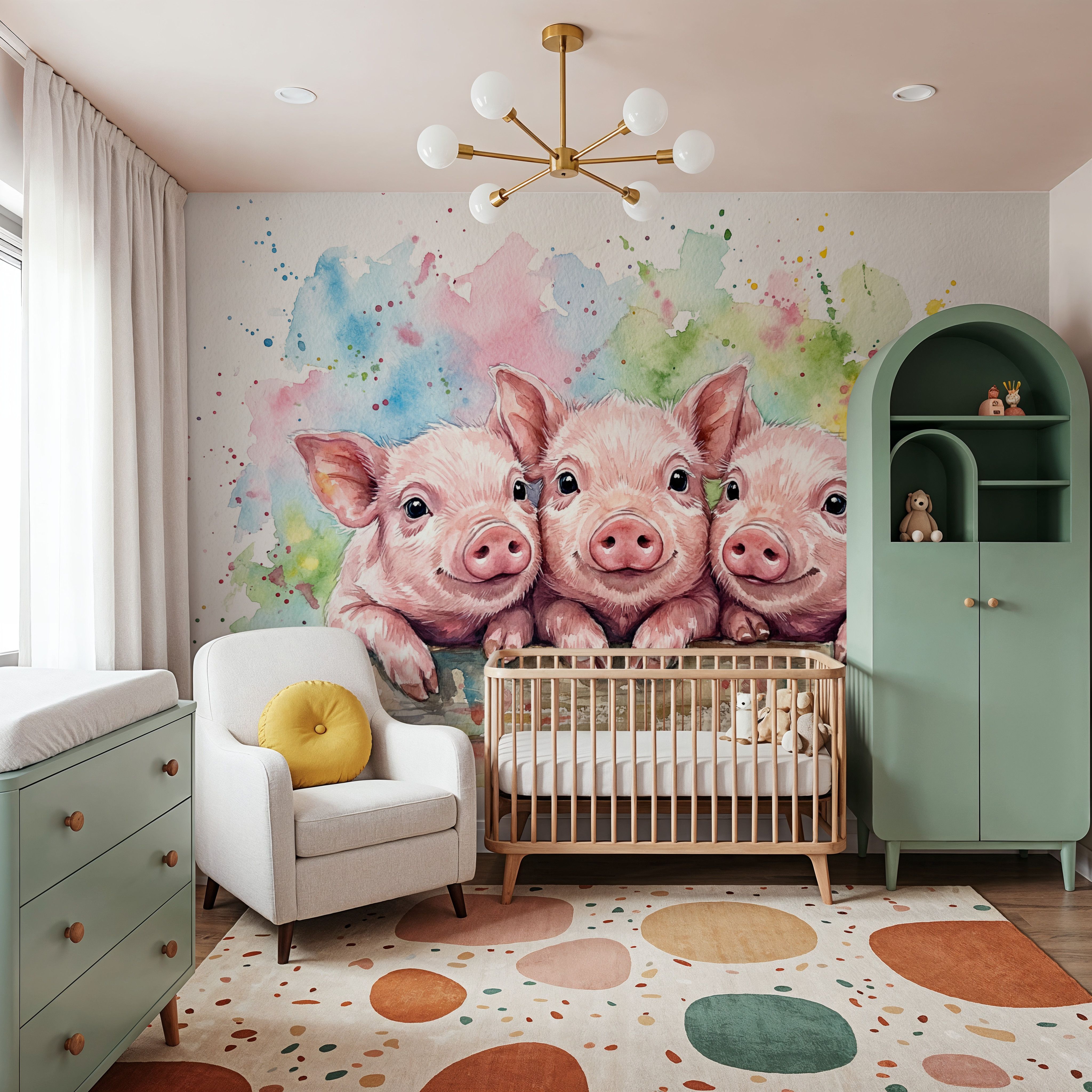 Piglets - Cute Baby Animals Series