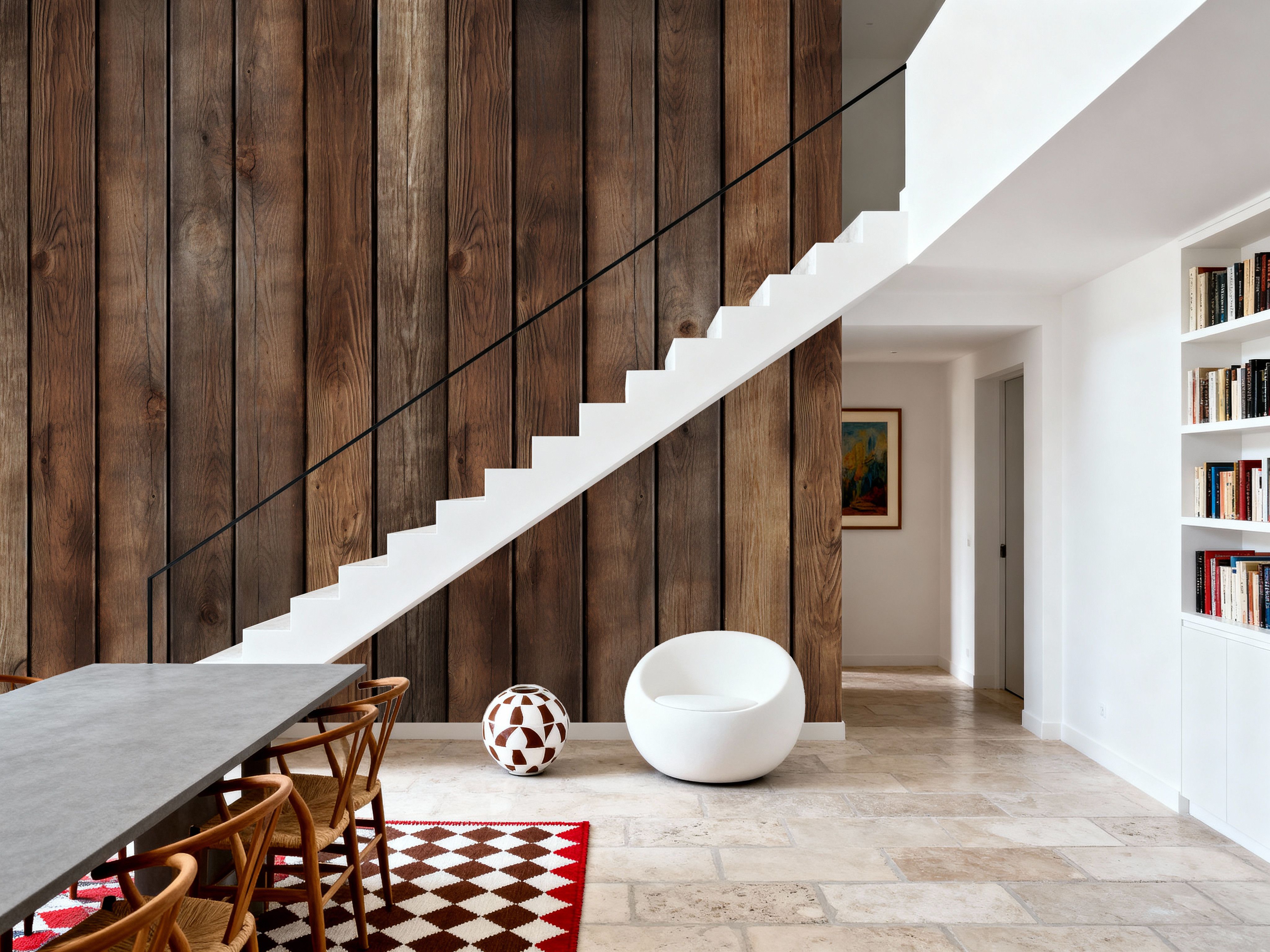 Wooden Plank Wall