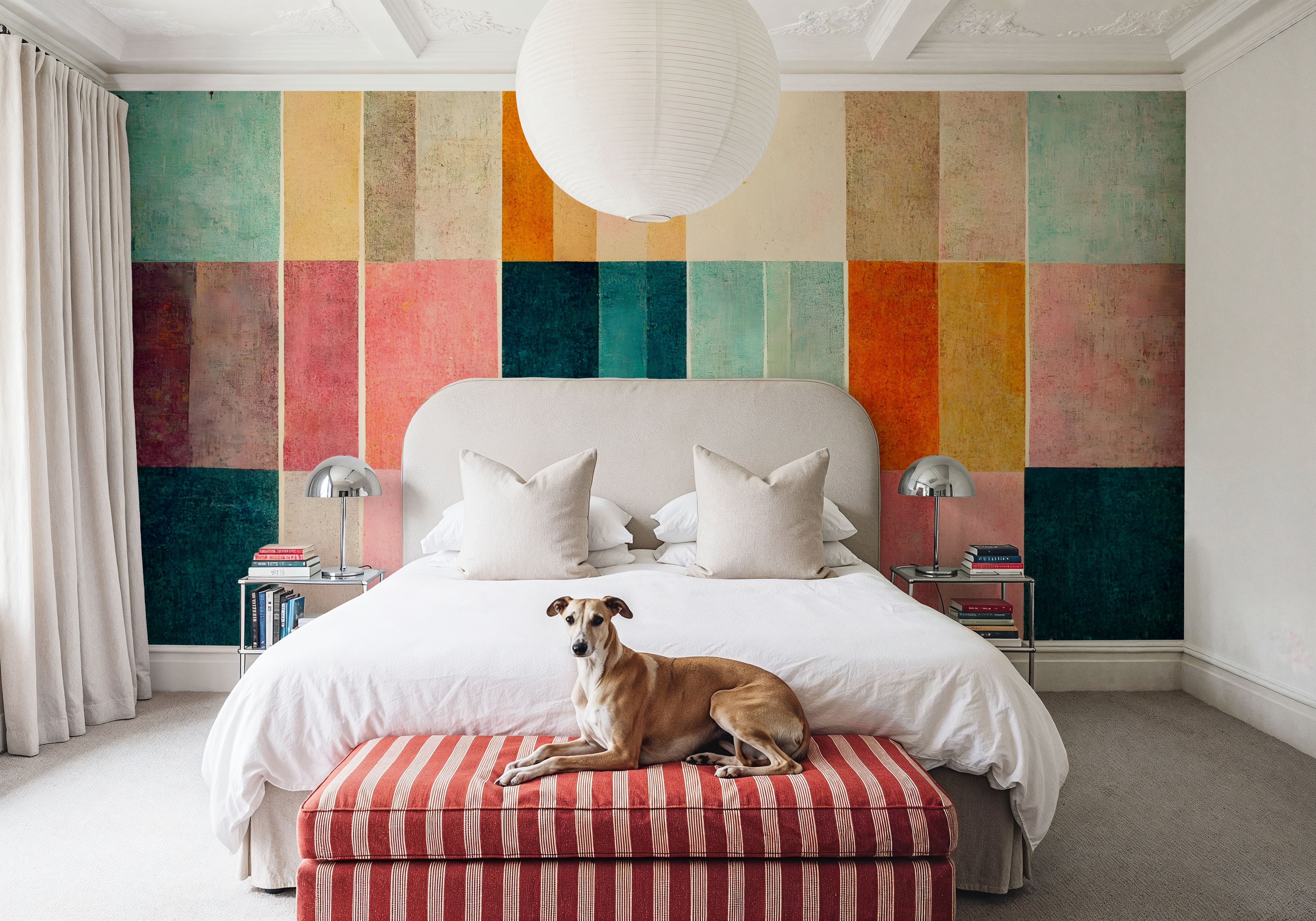 Color Block Study, Wallpaper