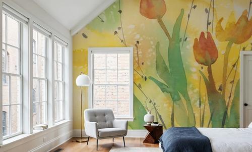 Watercolor Tulip Dream