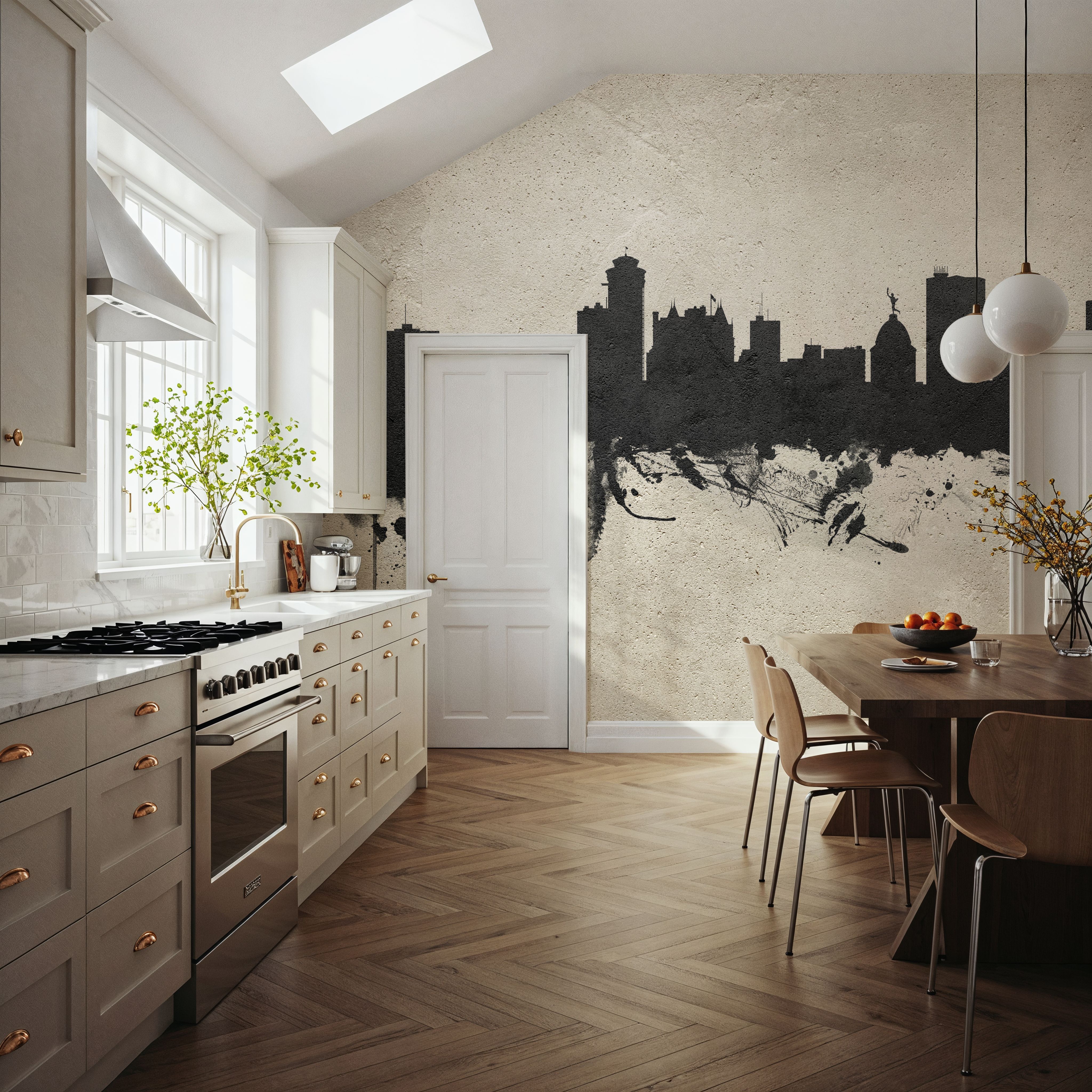 Winnipeg Canada Skyline Concrete