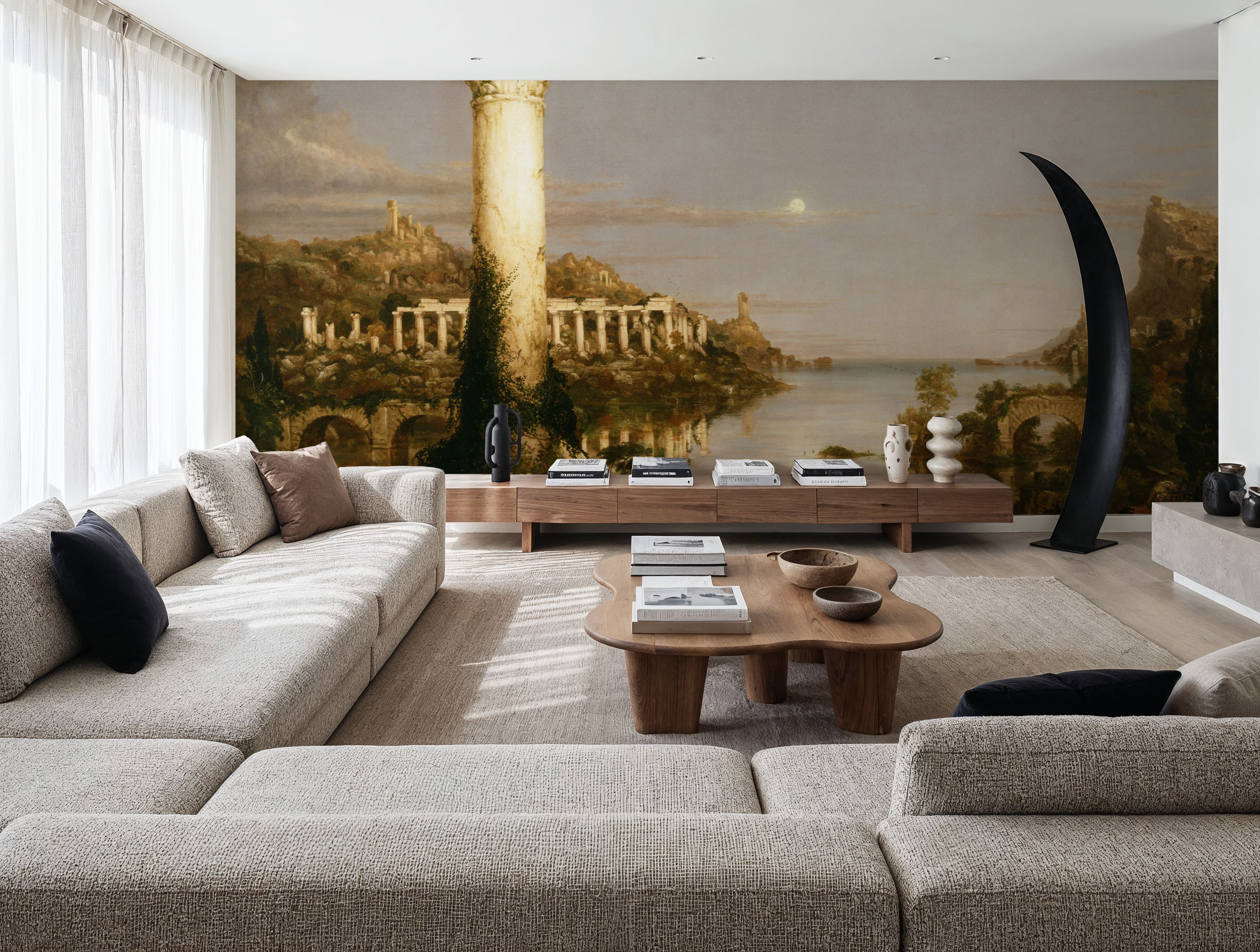 The Course of Empire Desolation