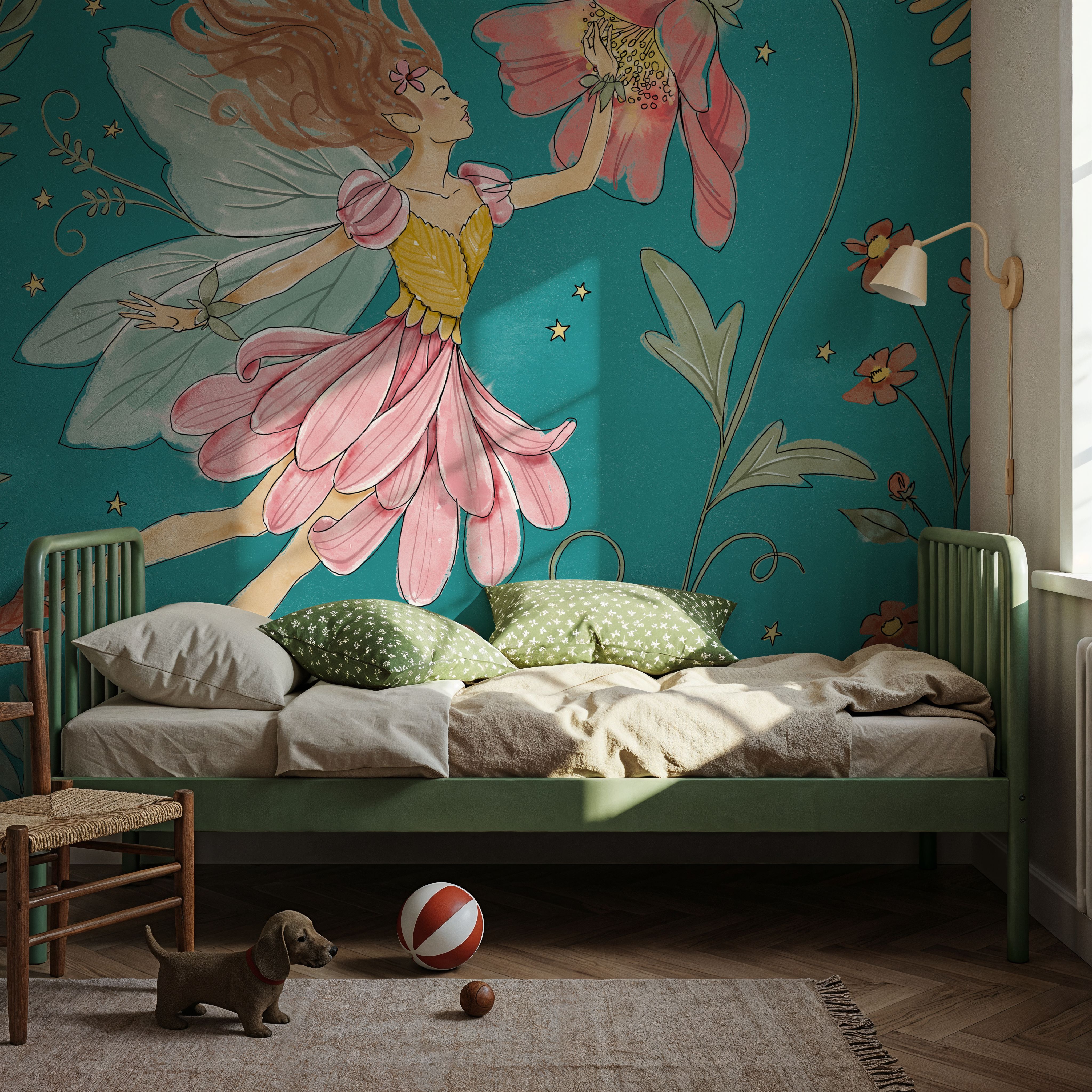 Garden Fairies V Blue