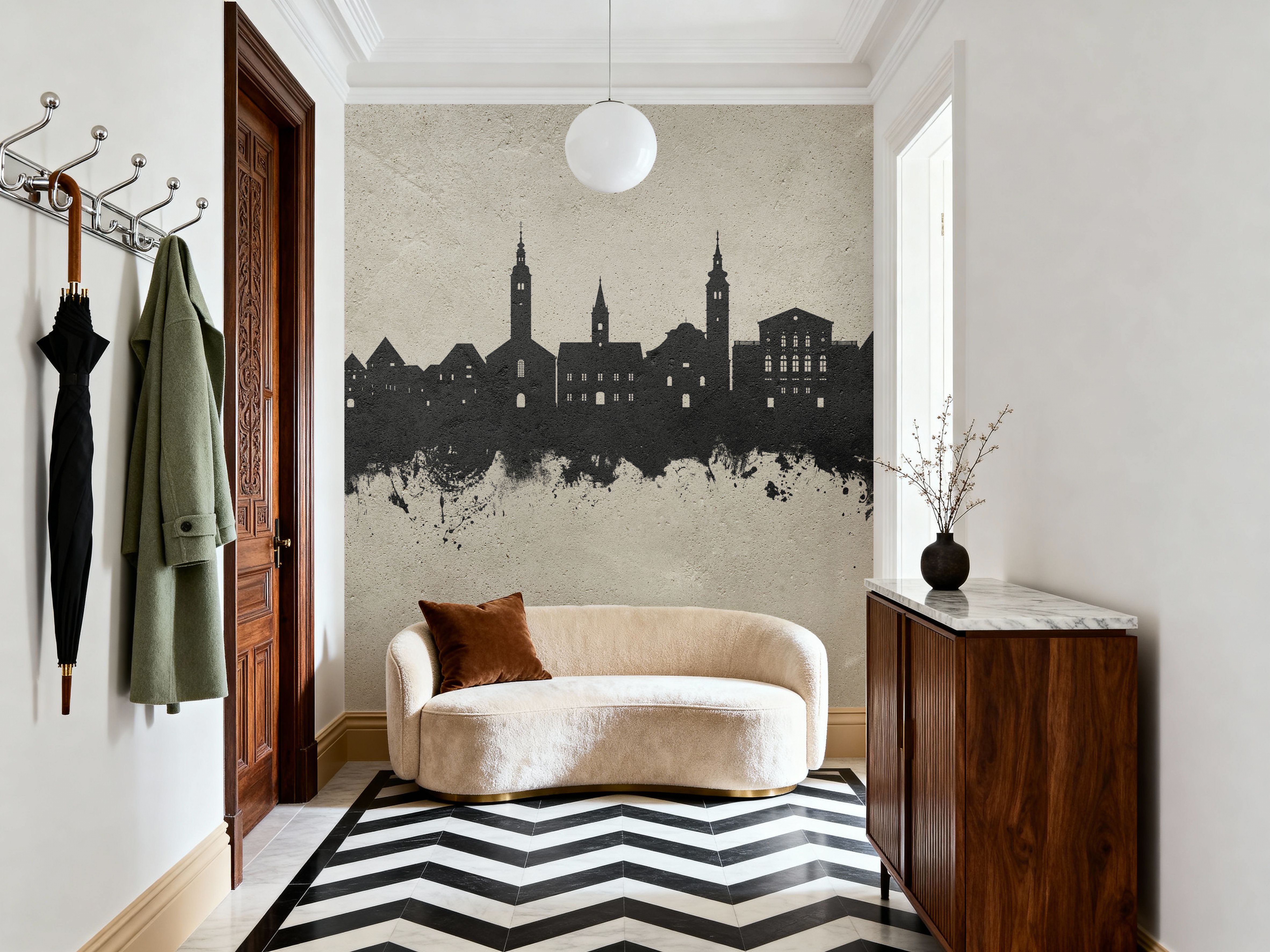 Varaždin Croatia Skyline Concrete