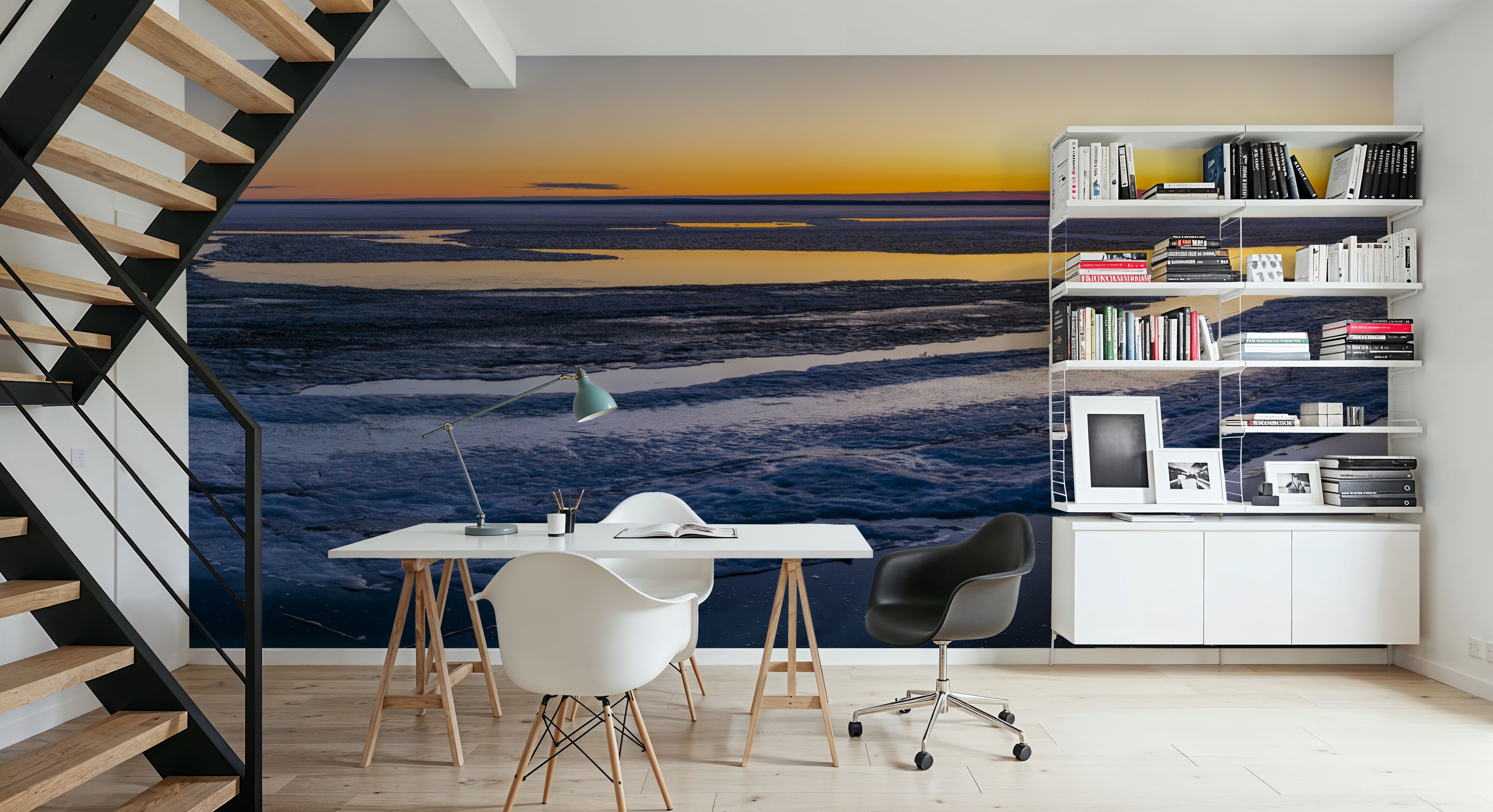 Melting Ice, Tapeten