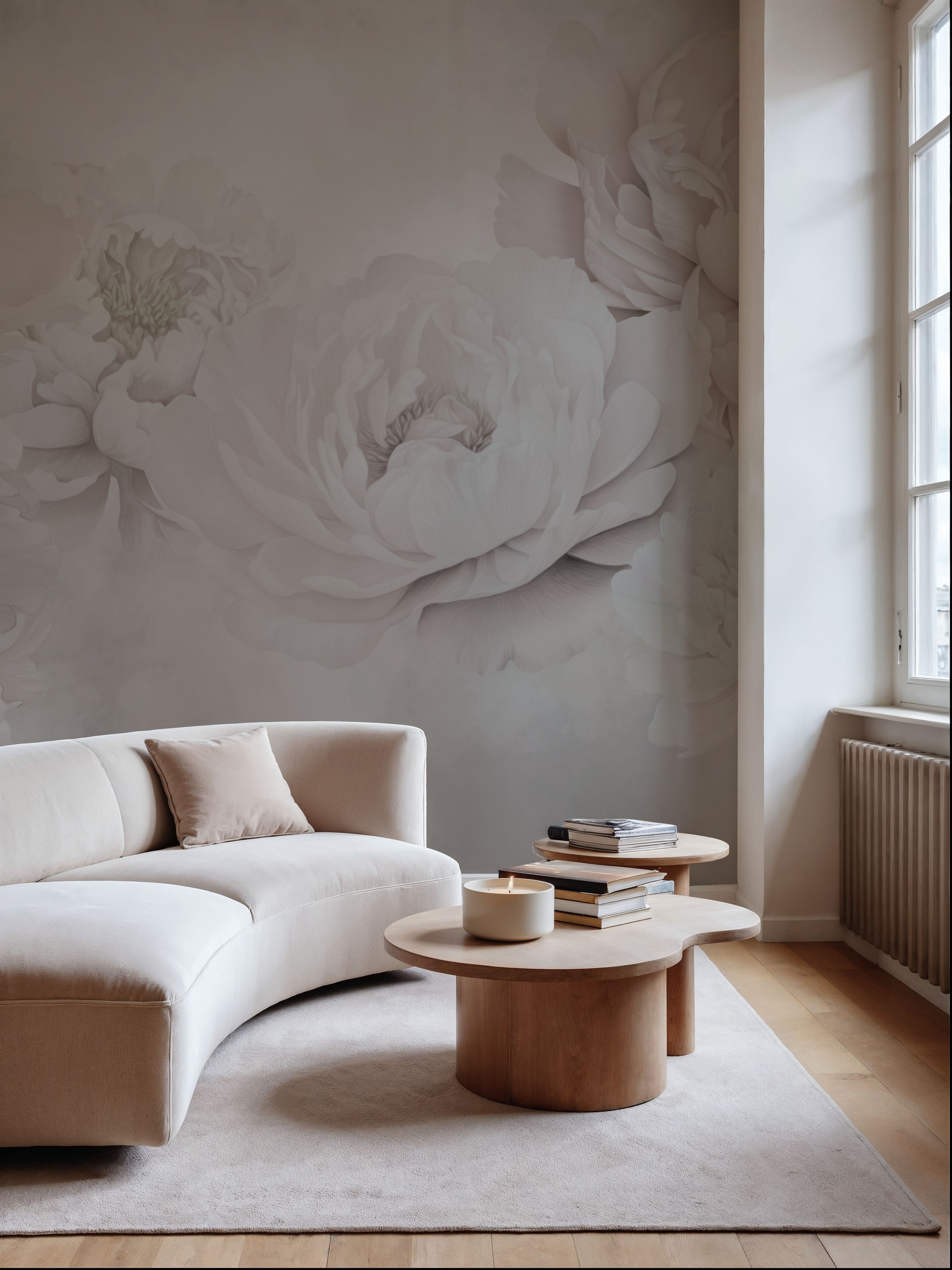 Transcendent Peony, Greyish Pink
