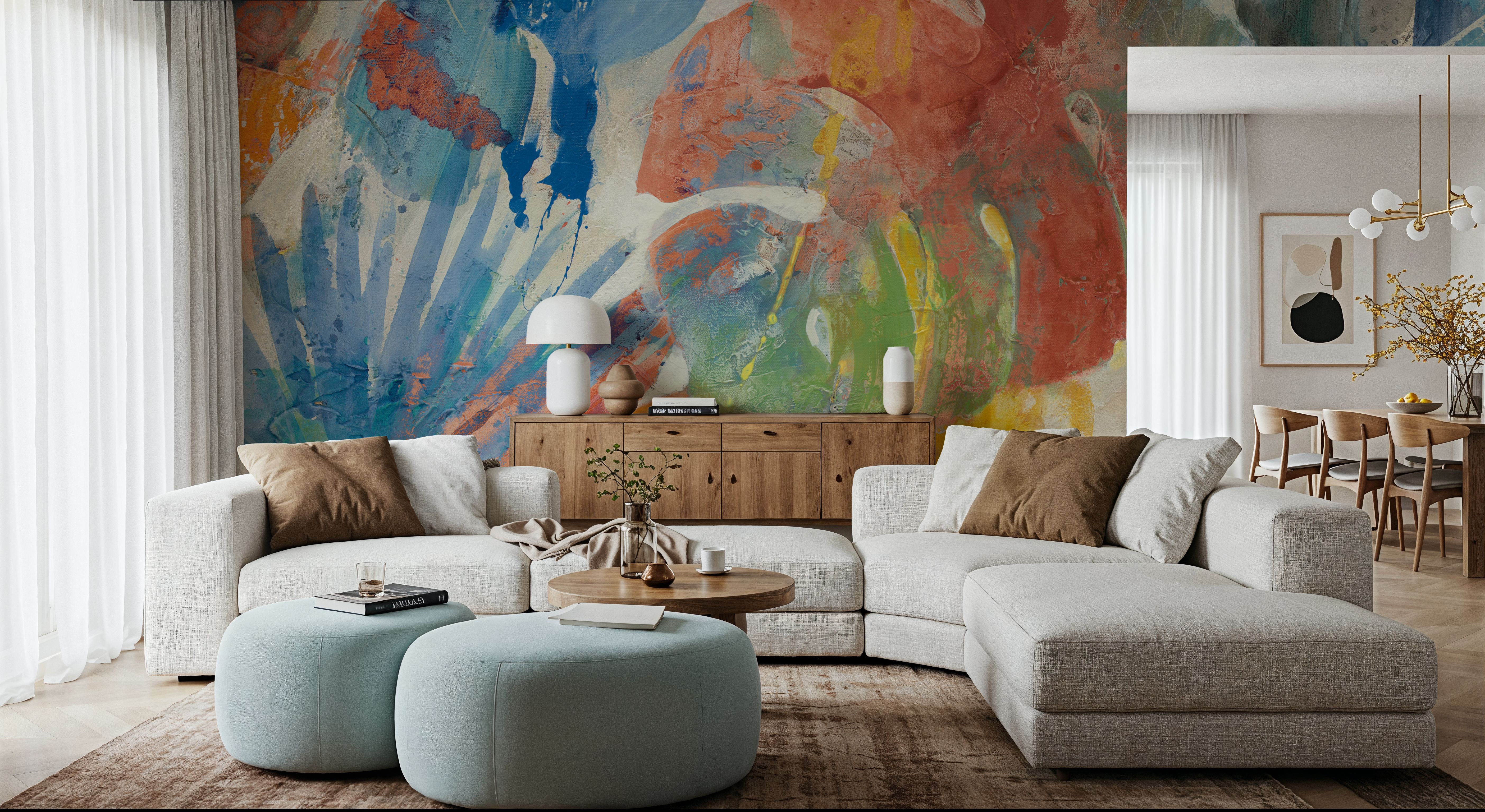 Palm Abstract Bright