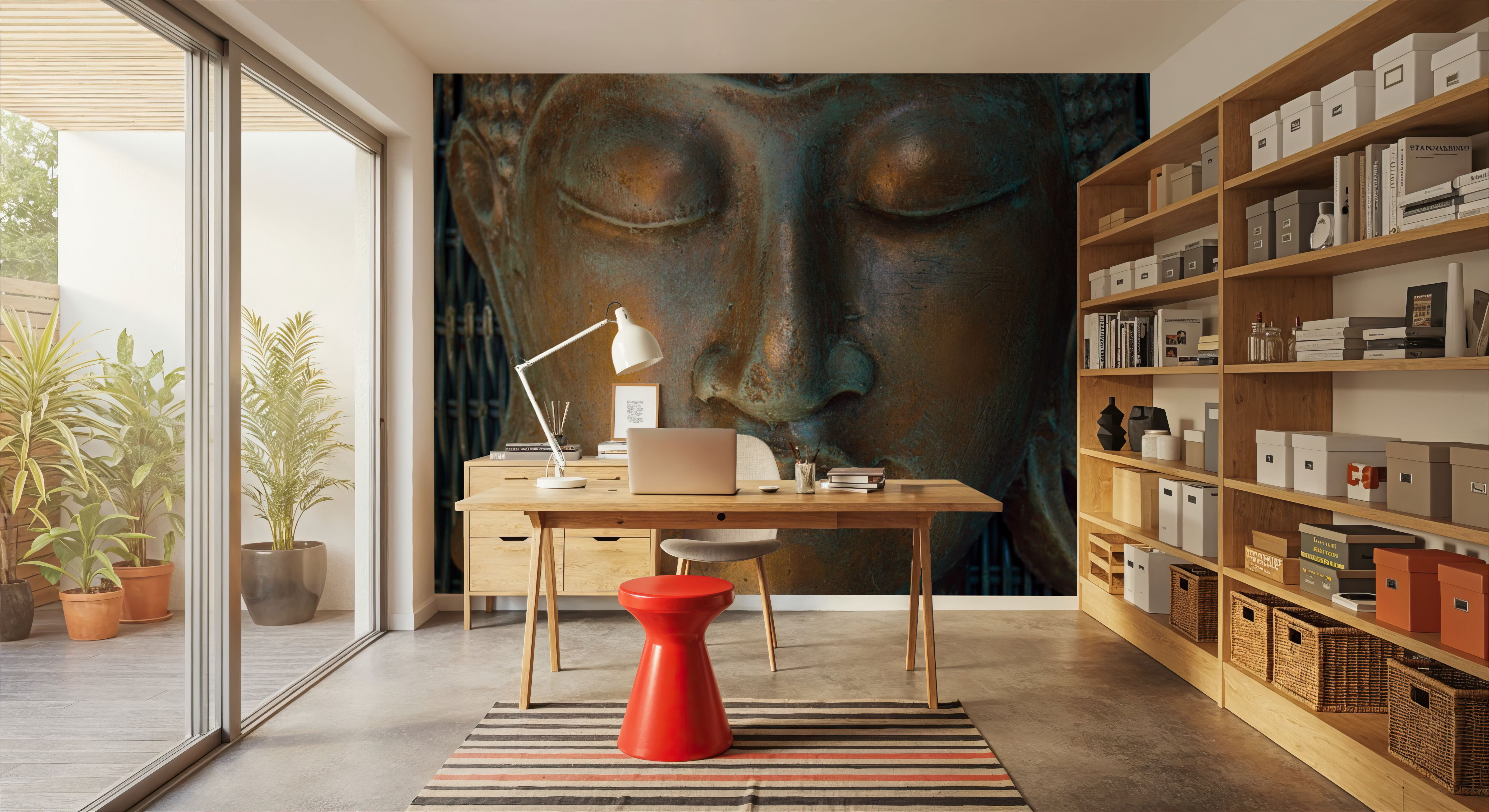 Bronze Buddha Close Up