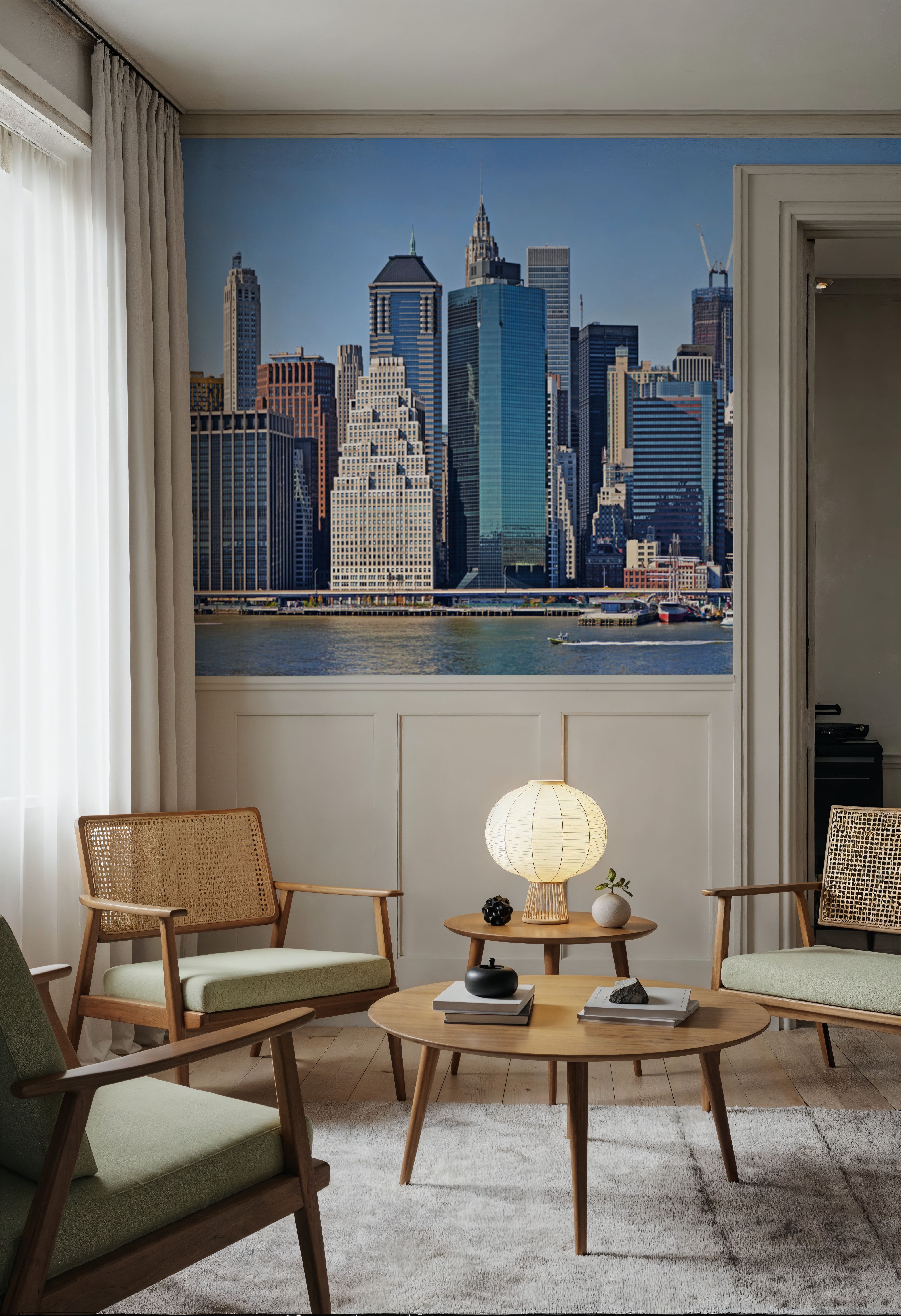 Urban Waterfront Panorama