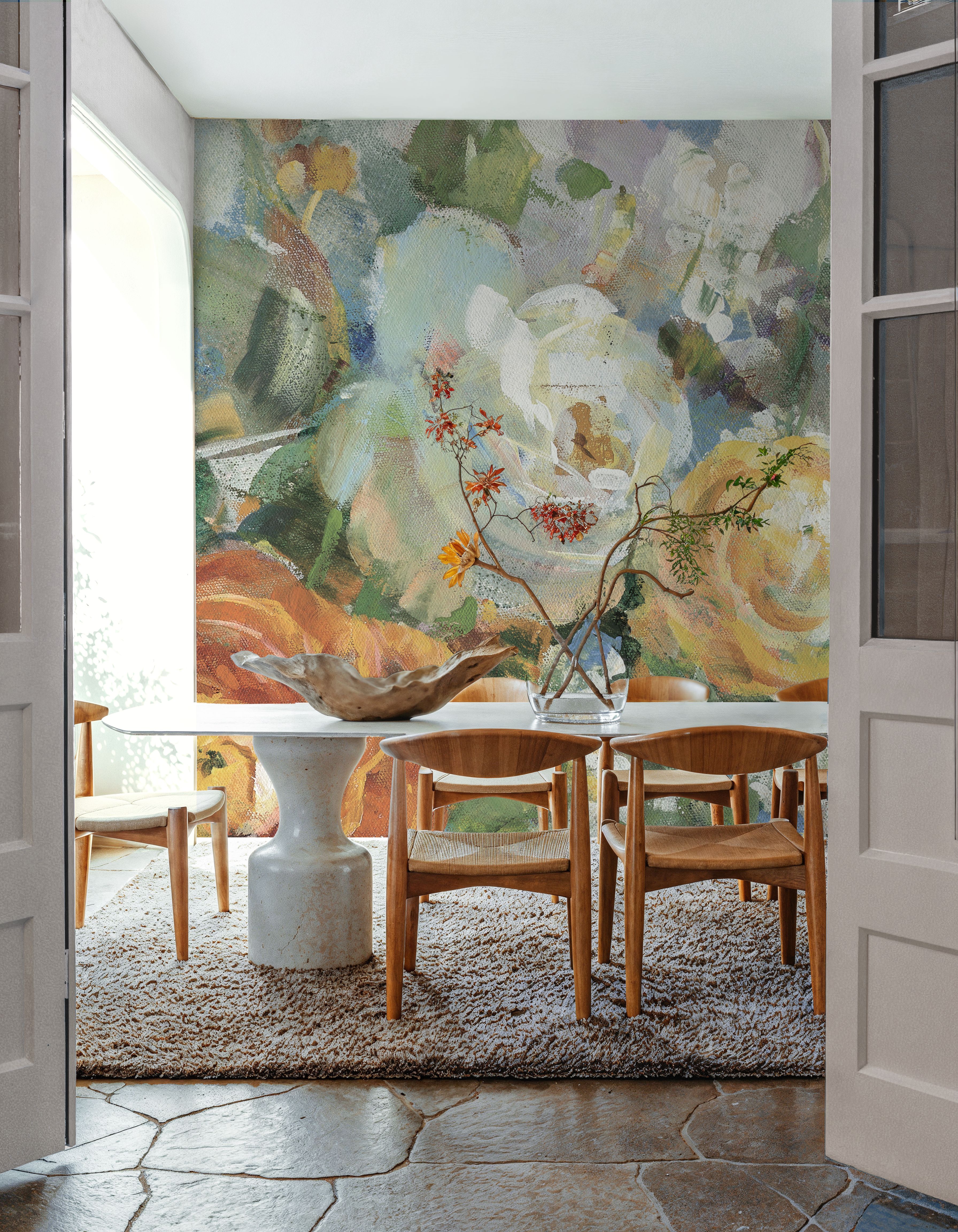 Blooming Splendor I Panel I