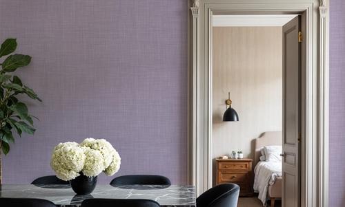 Mottled Linen Effect, Violet