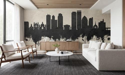 Dayton Ohio Skyline Concrete