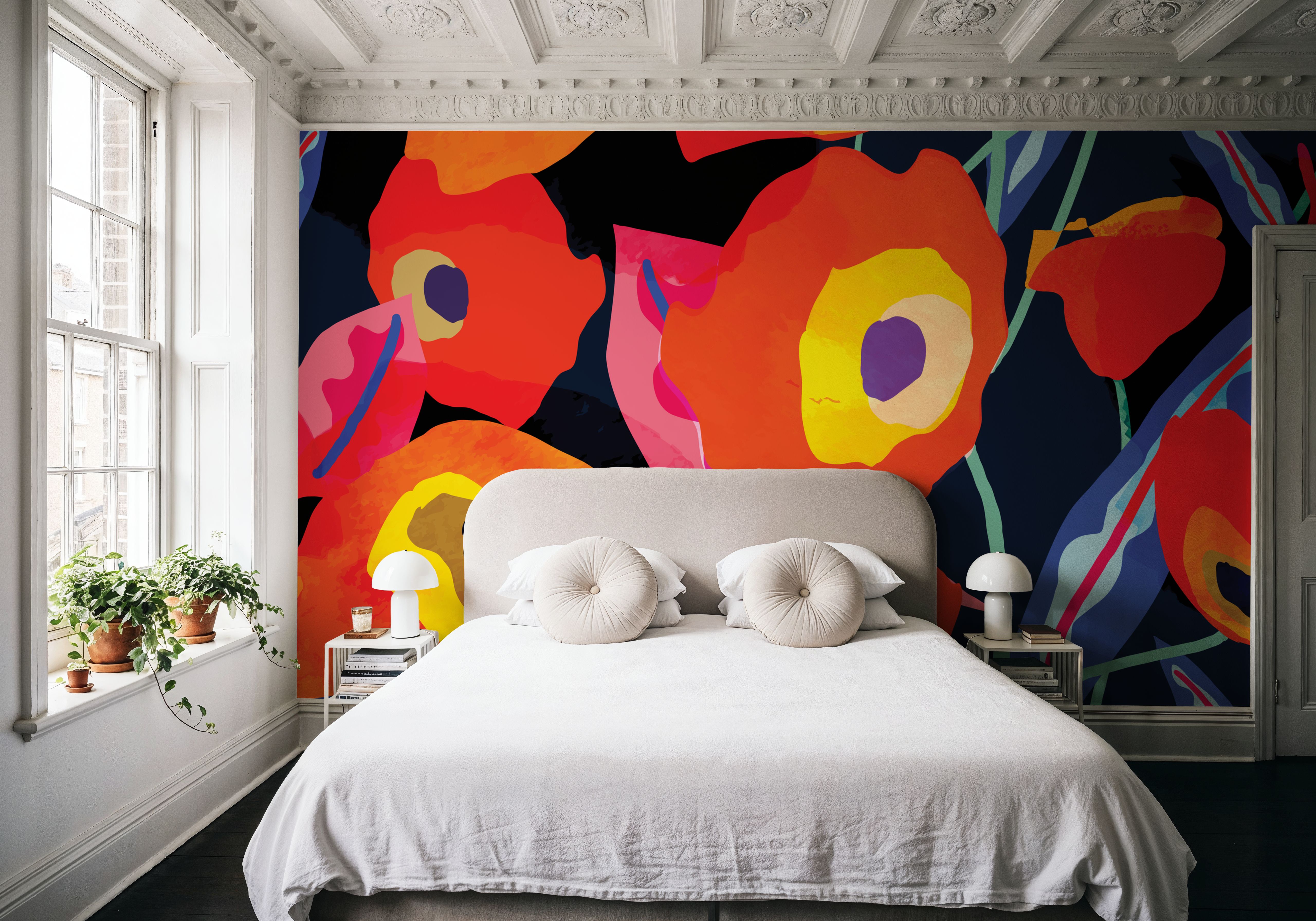 Graphic Poppies, Tapeten