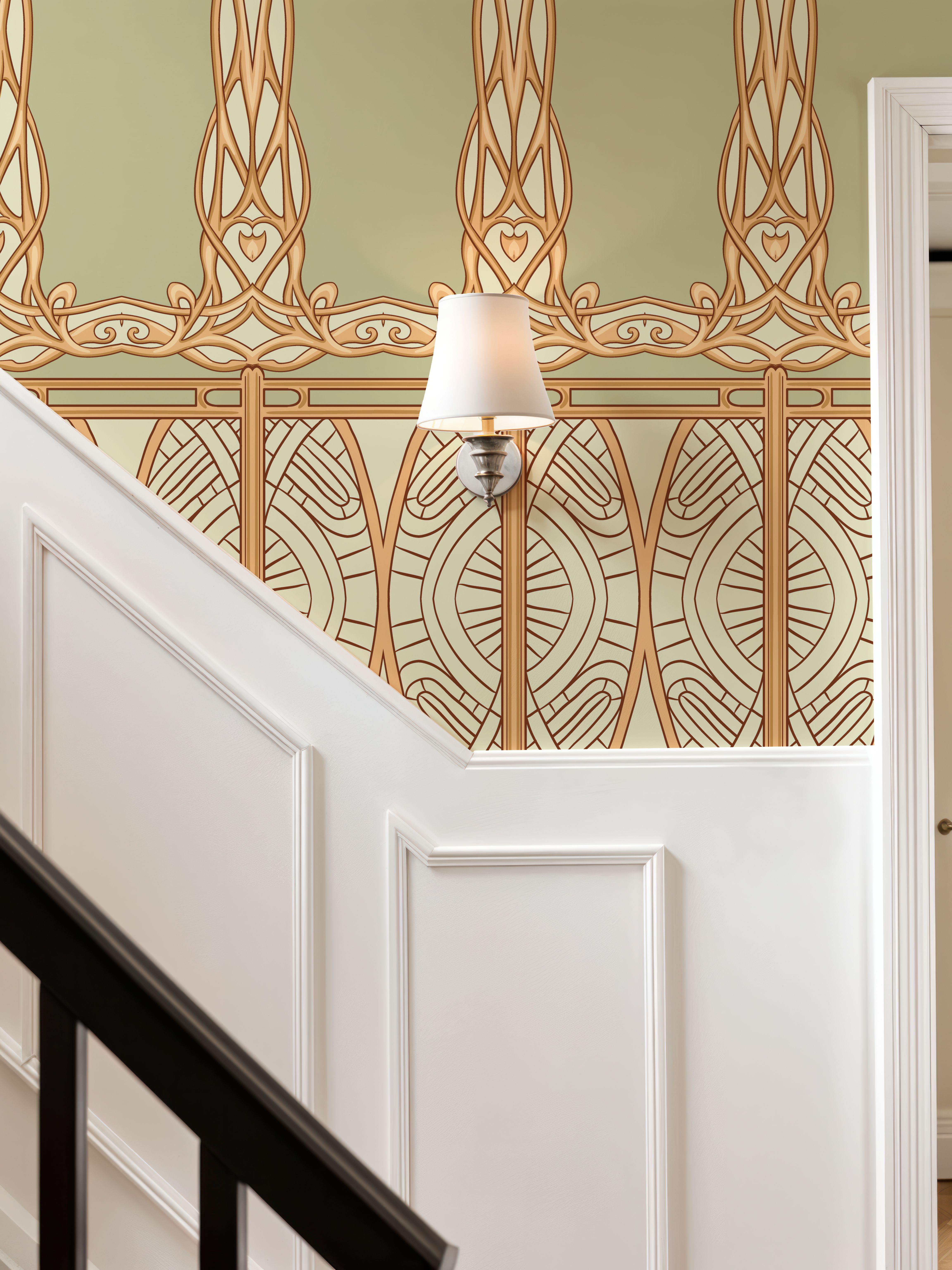 Art Nouveau Panel