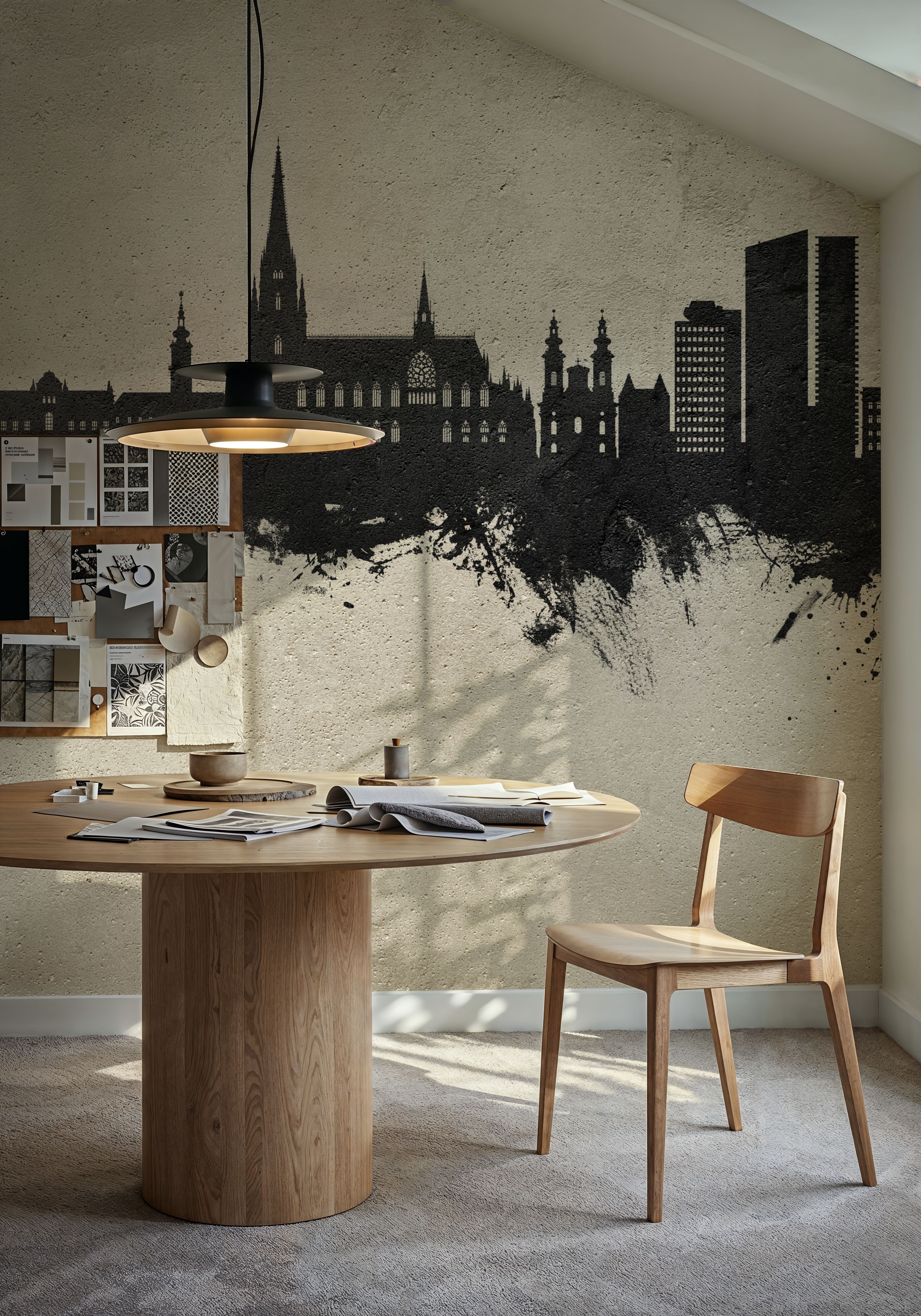 Linz Austria Skyline Concrete