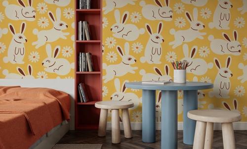 Blissful Bunnies, Yellow