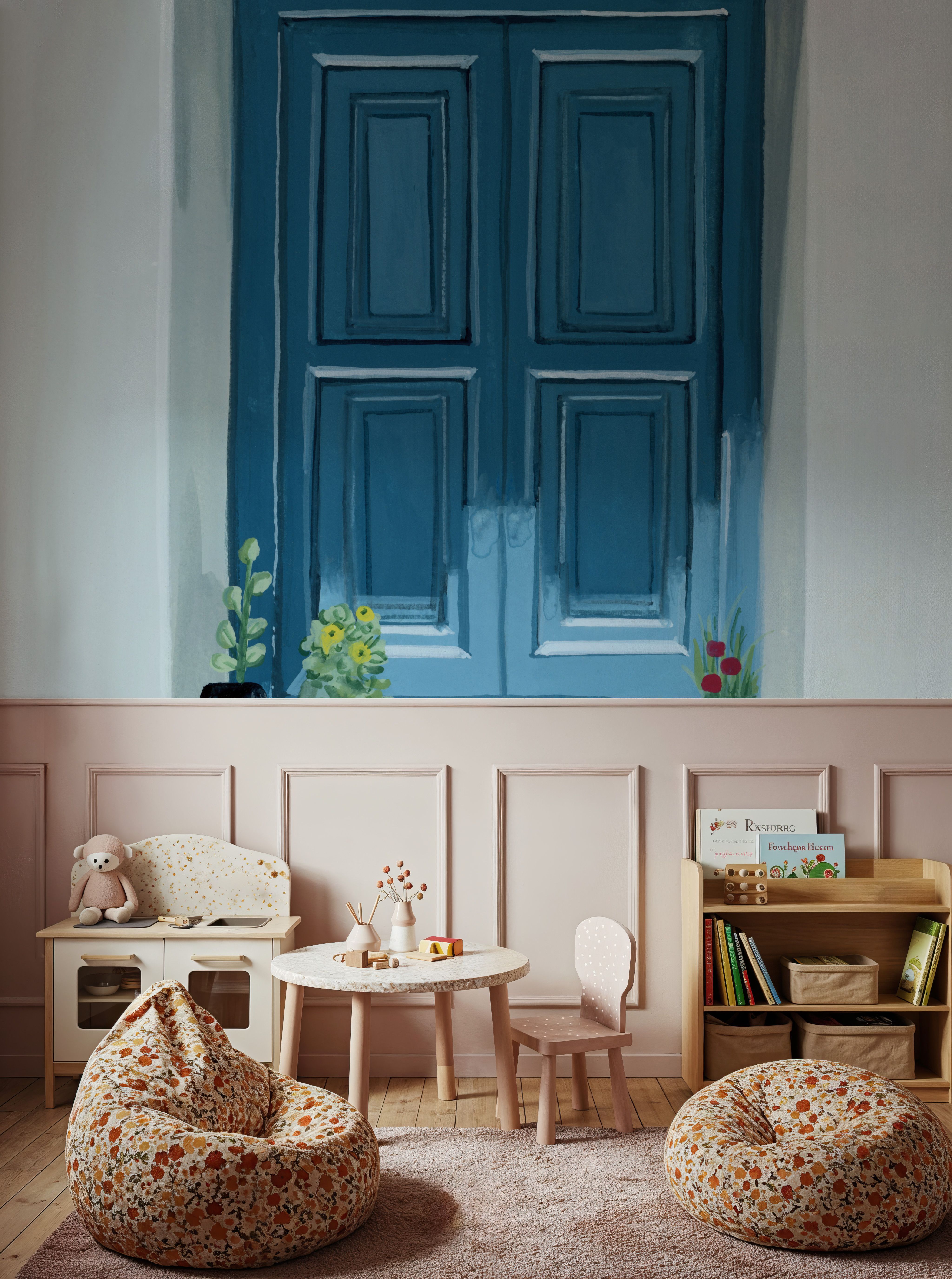 Stucco Window View