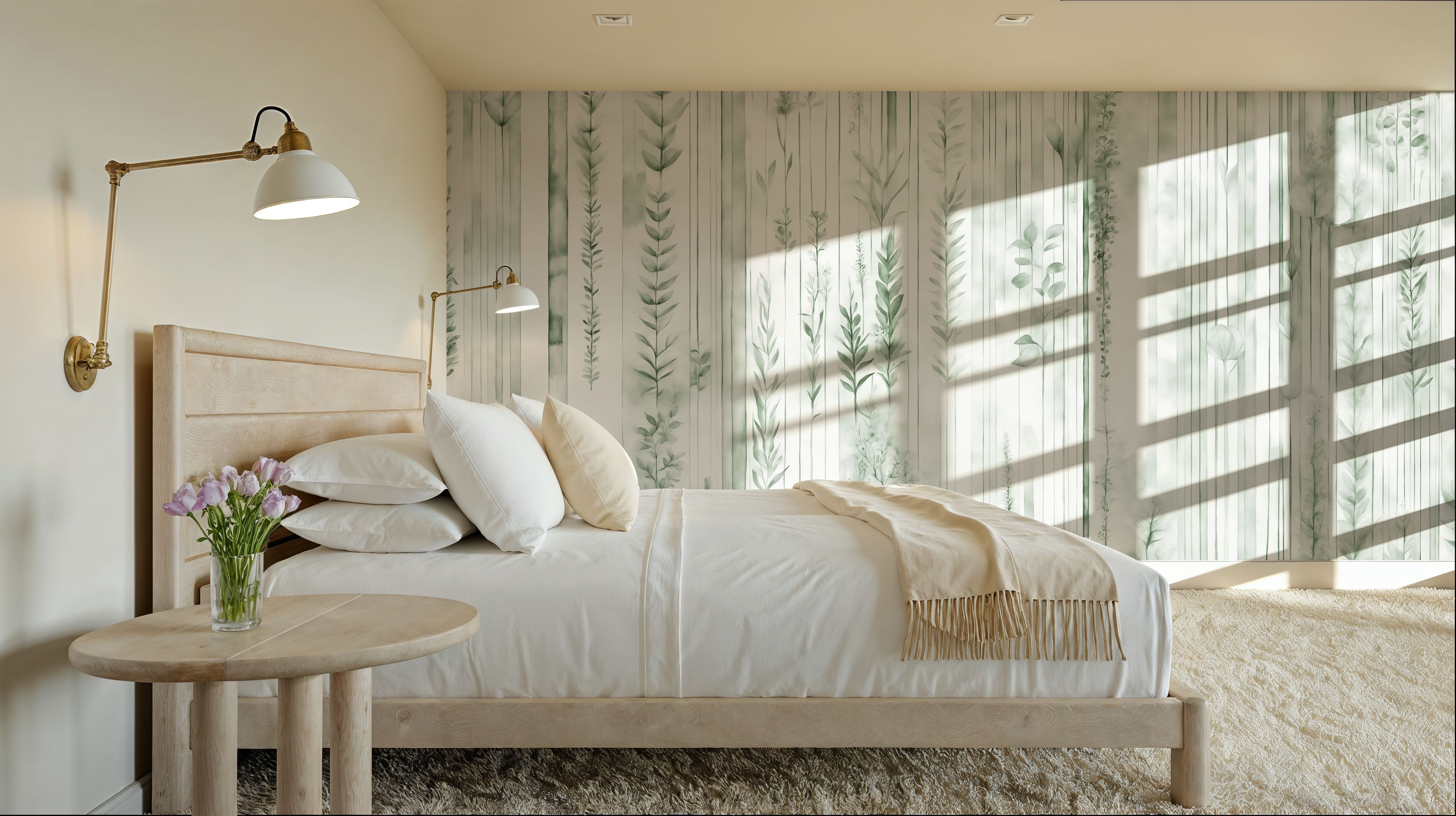 Botanical Wall Green