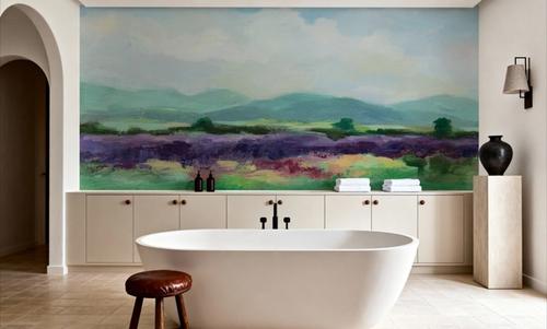 May Lavender Field I