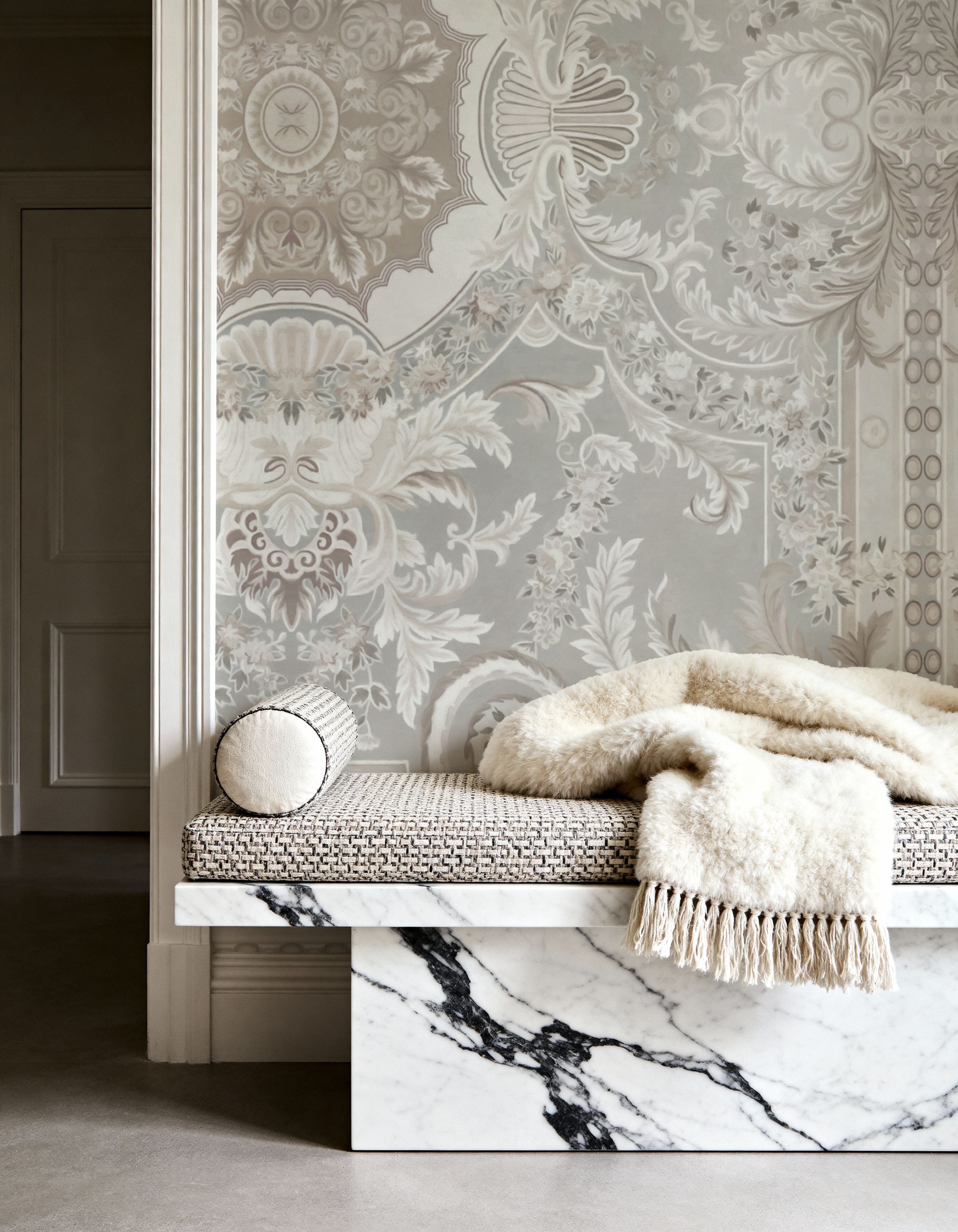 Gentle Branches, Washed Gray