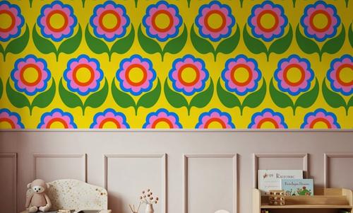 70's Fun Flowers, Pop