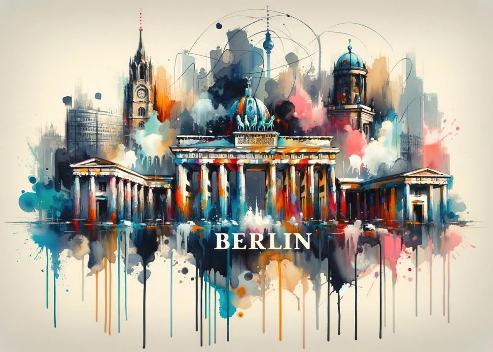 Watercolor Berlin