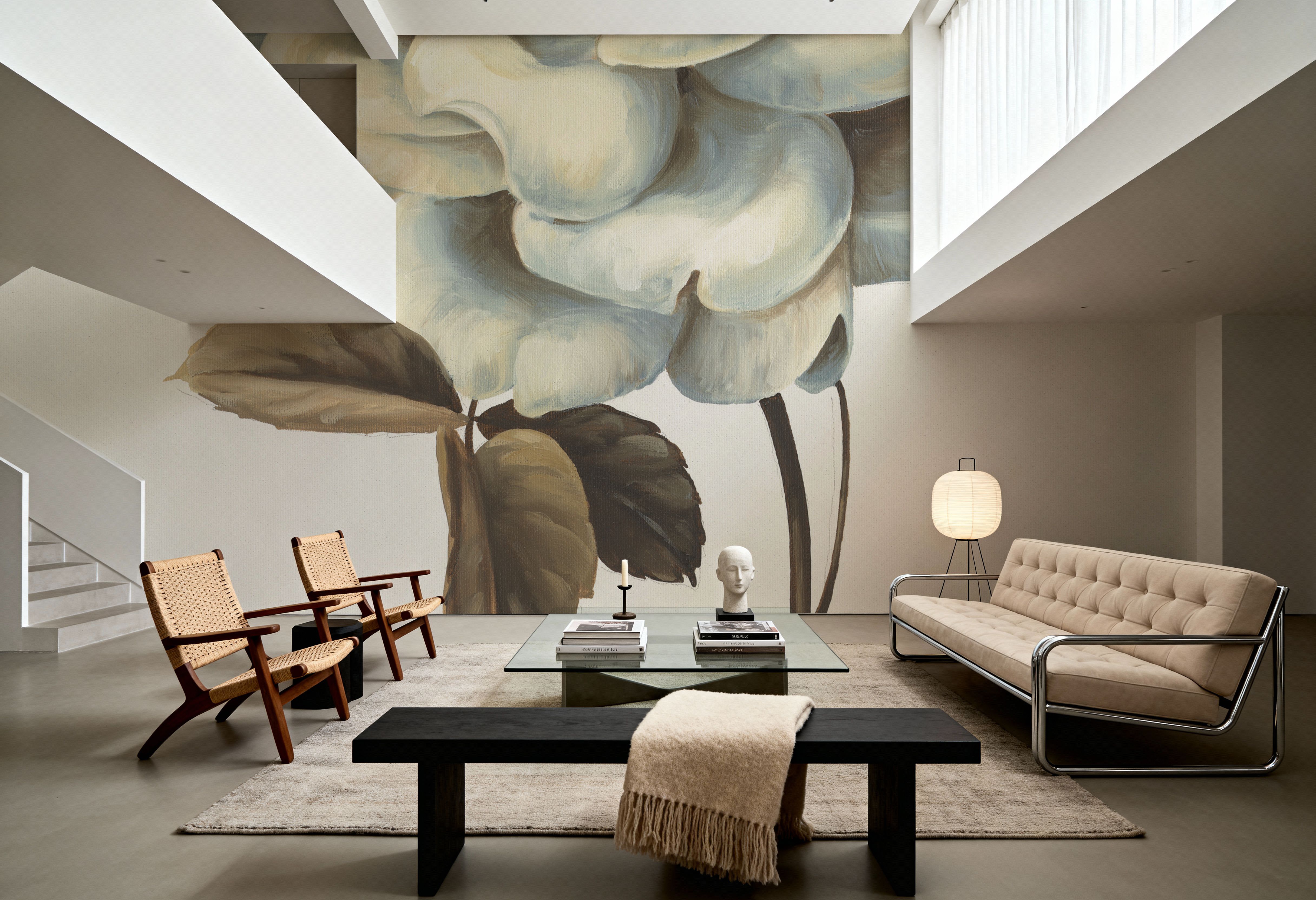 Floral Bliss Rose II, Wallpaper