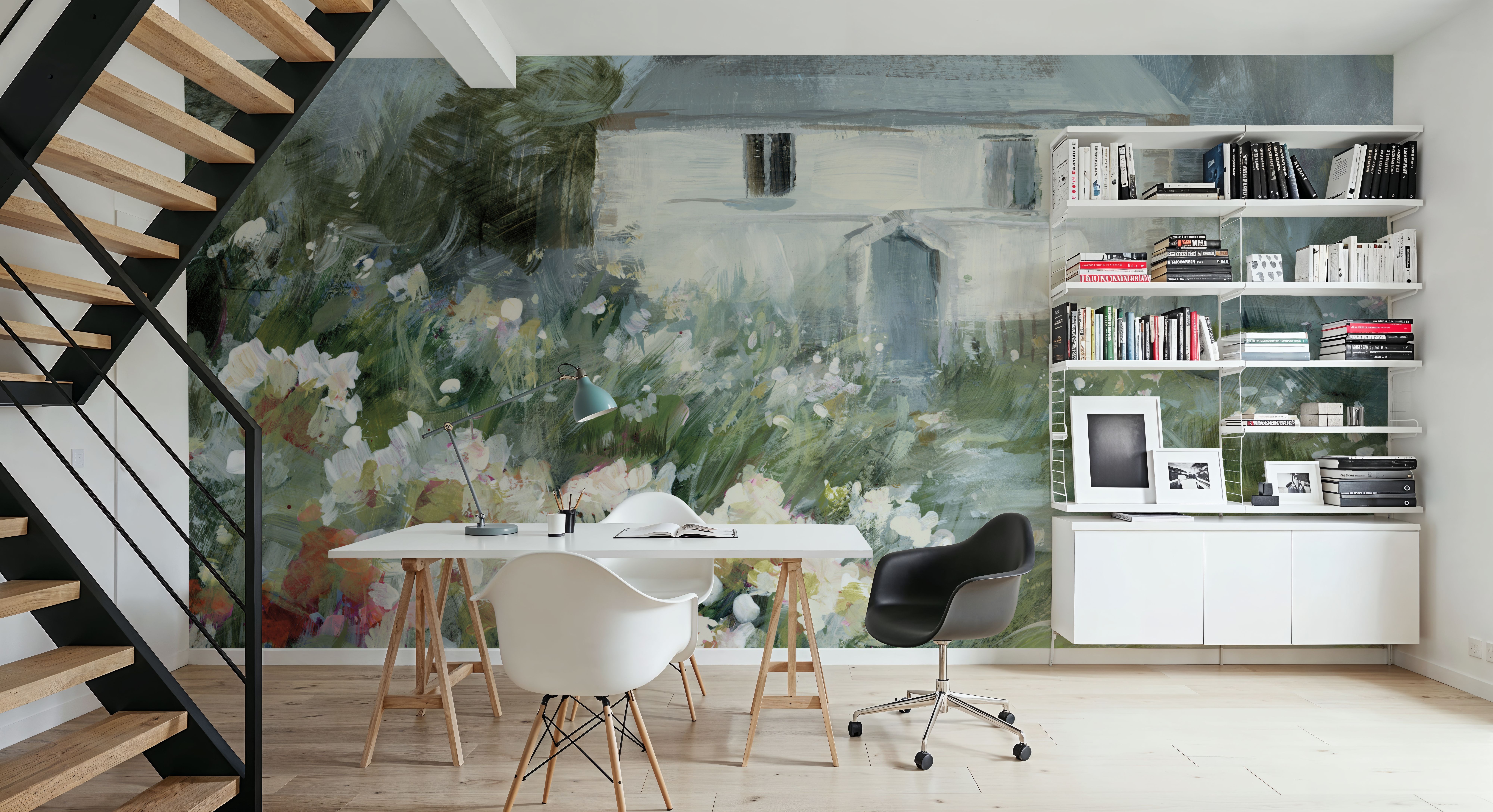 Garden View I, Wallpaper