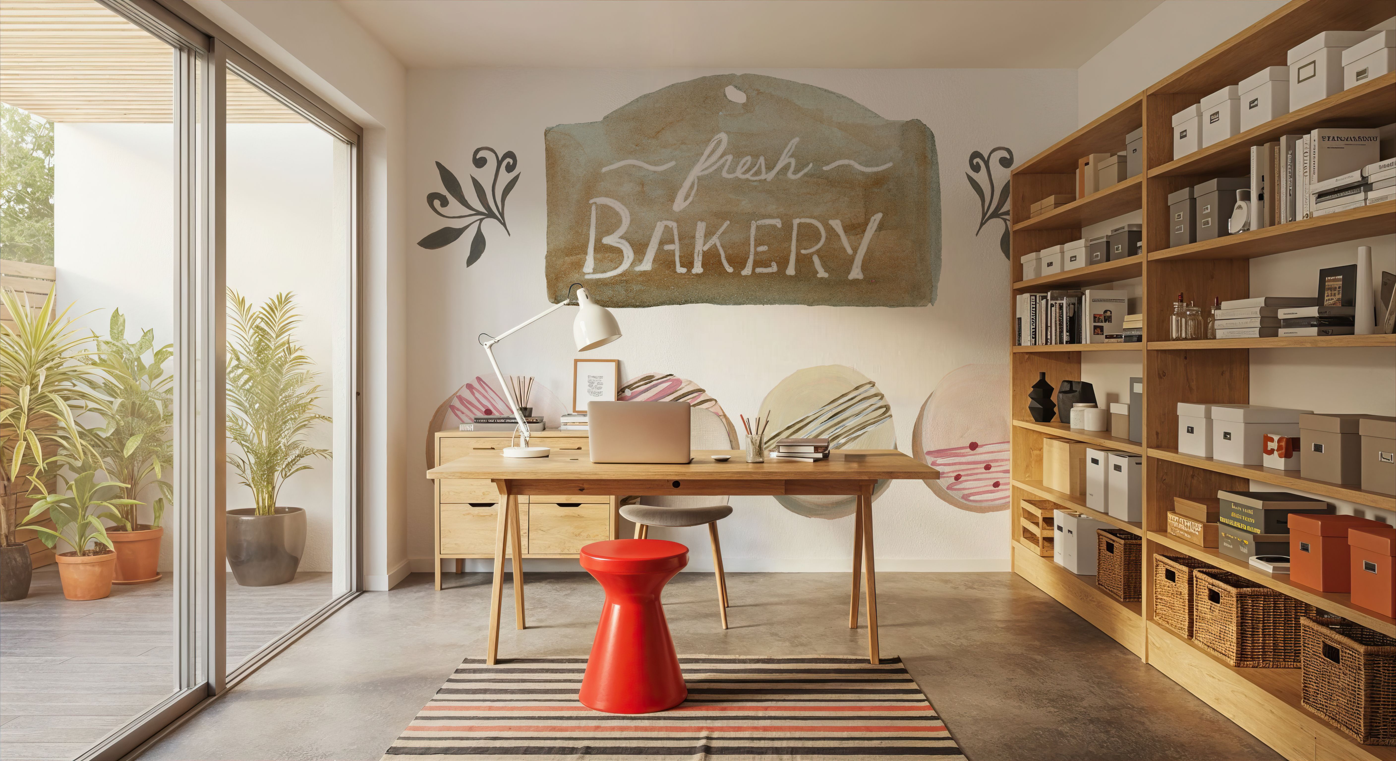 Bake Shoppe I, Wallpaper