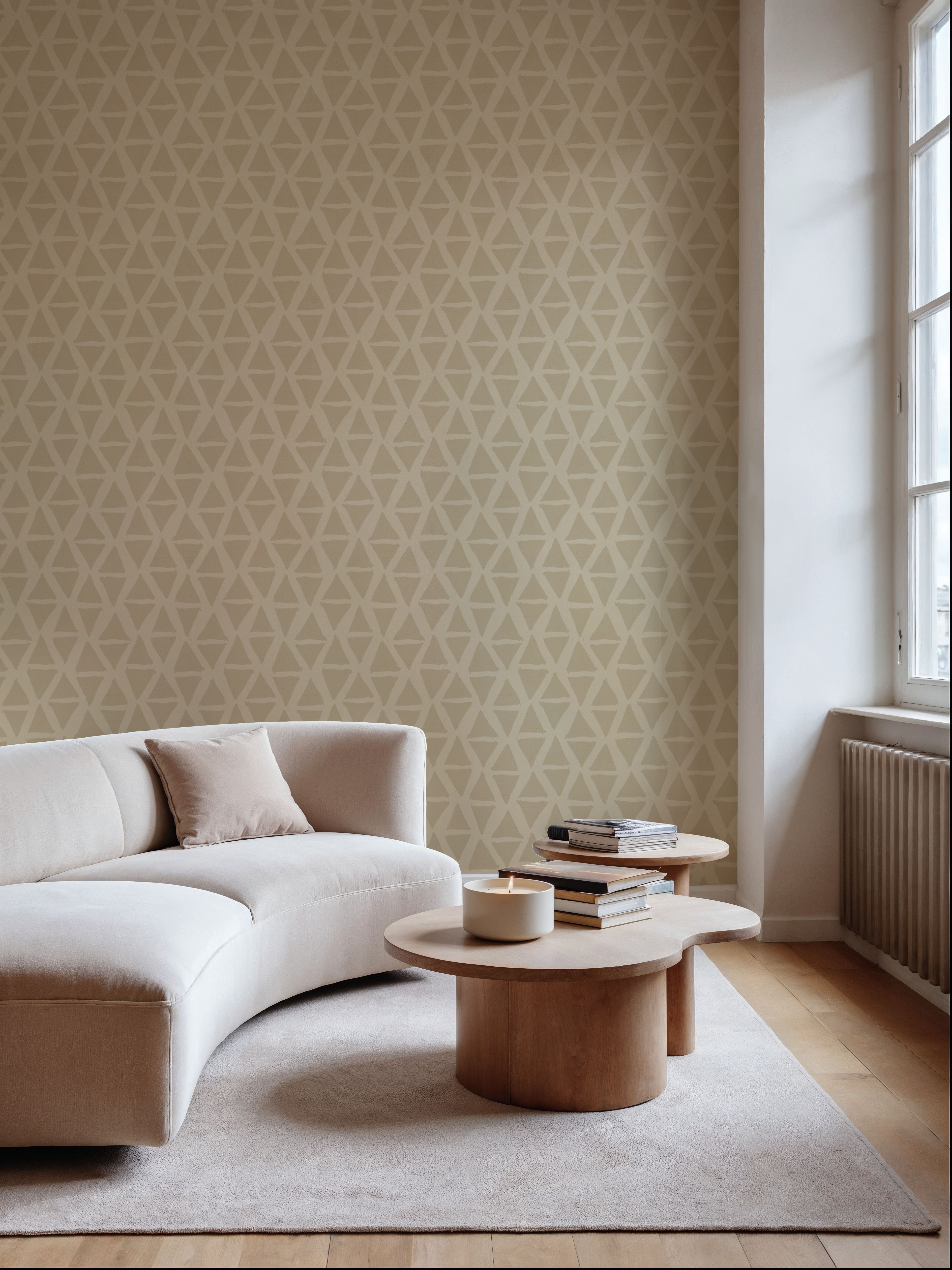Triangular Meeting Beige