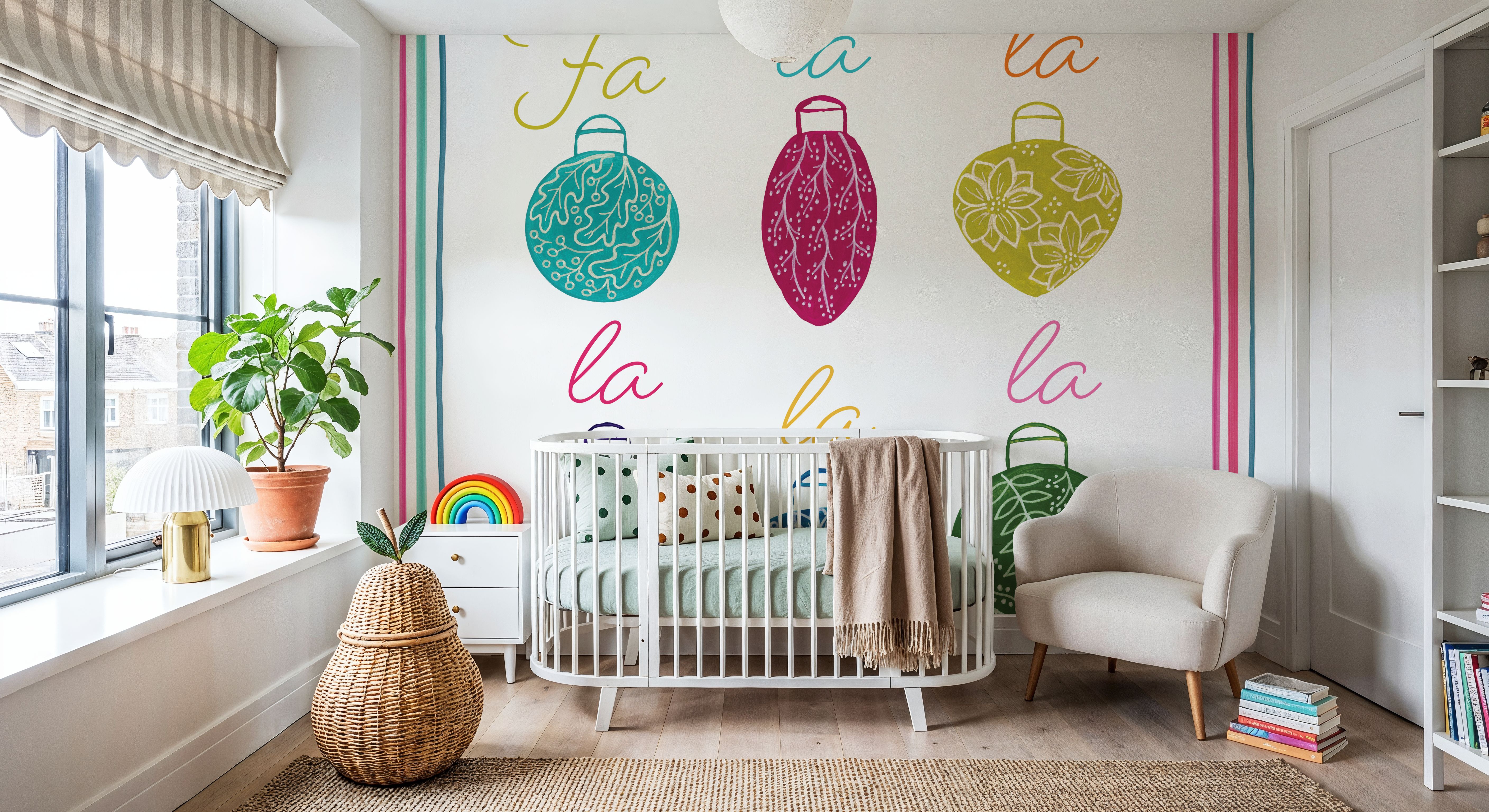 Singing Ornaments, Wallpaper