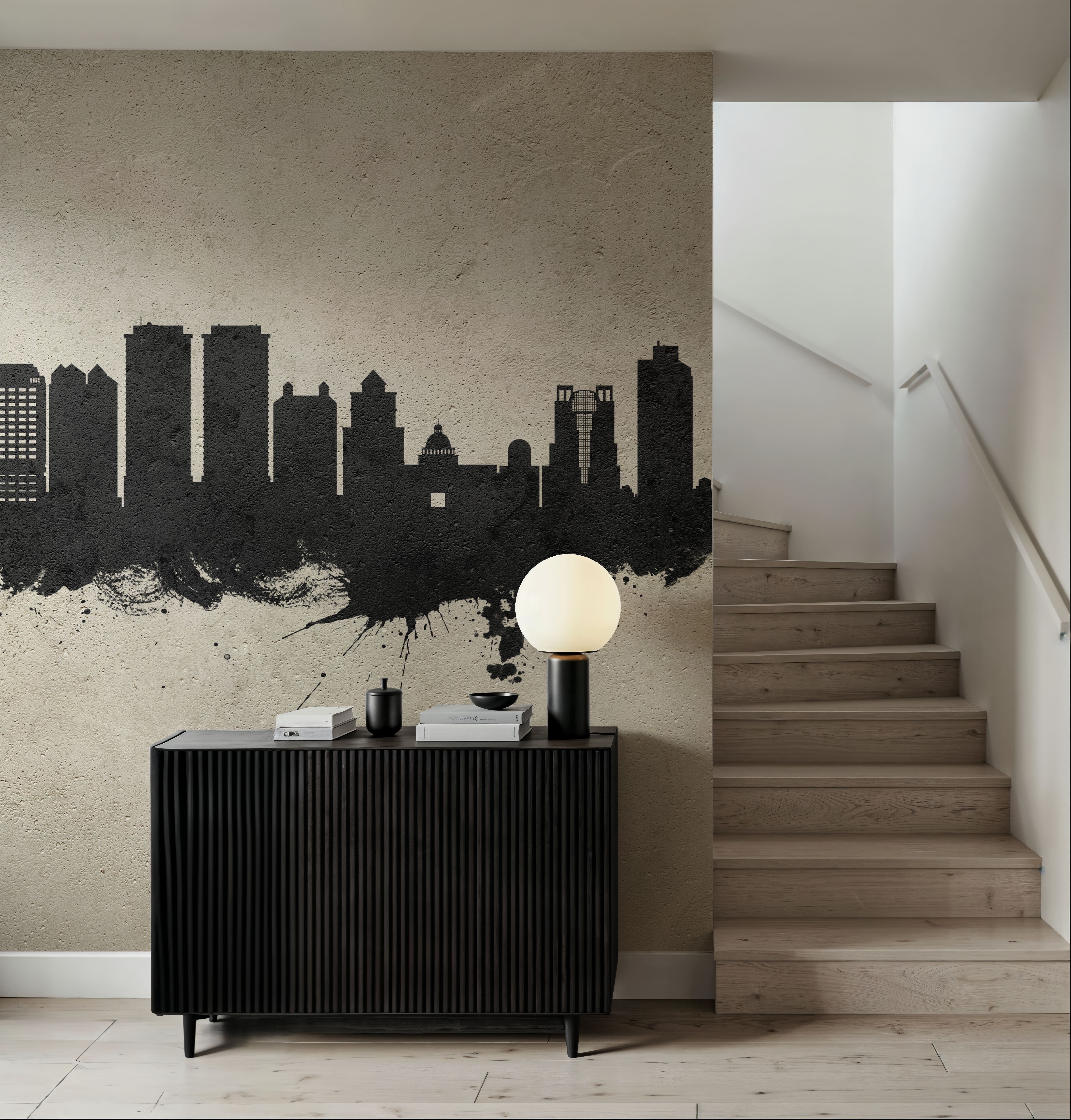 West Palm Beach Florida Skyline Concrete