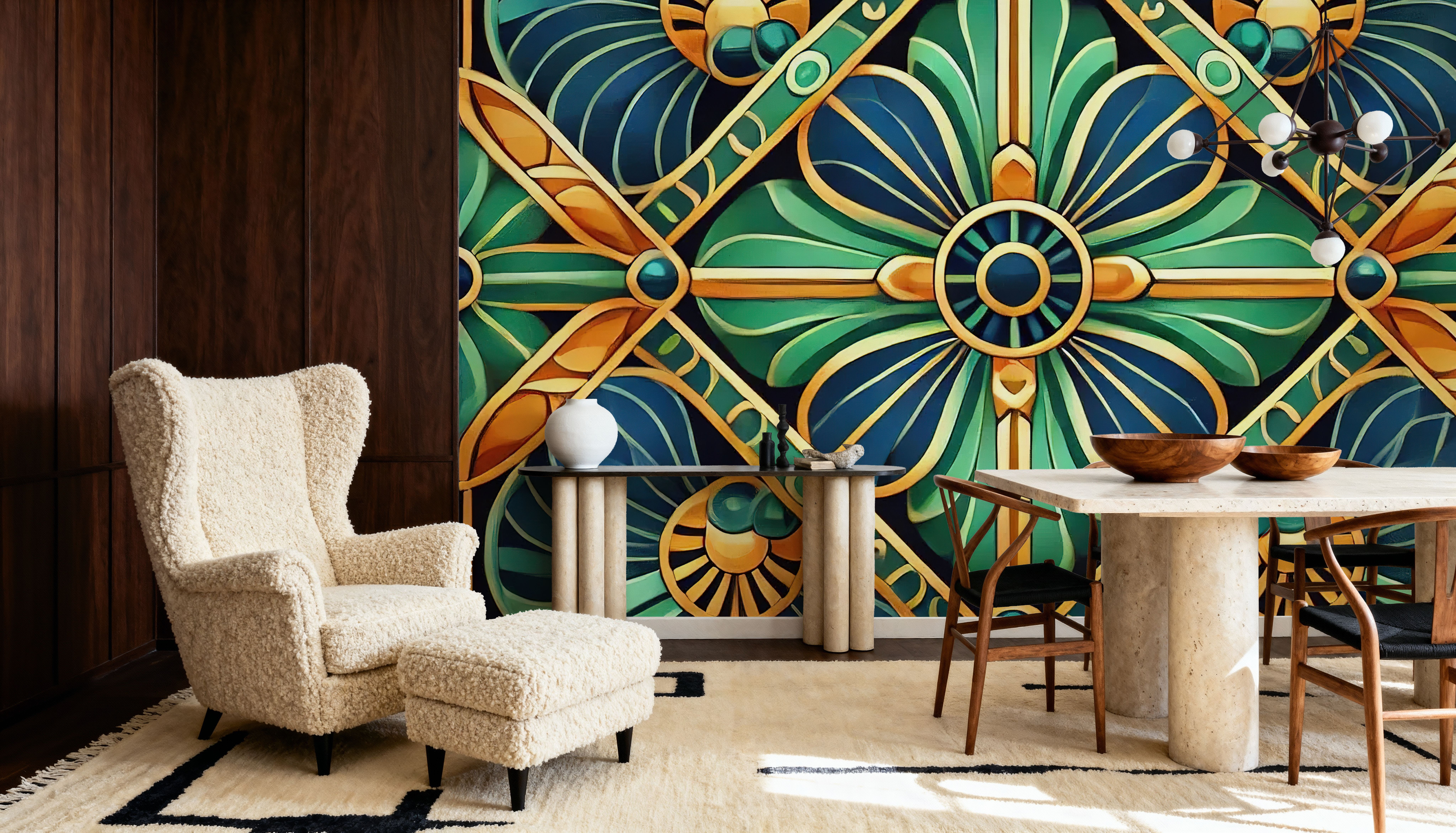 Bold Geometric Art Deco