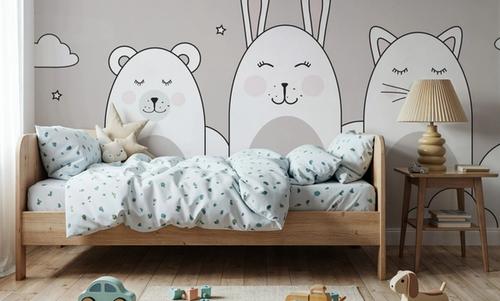 Sleeping Bunny Gray