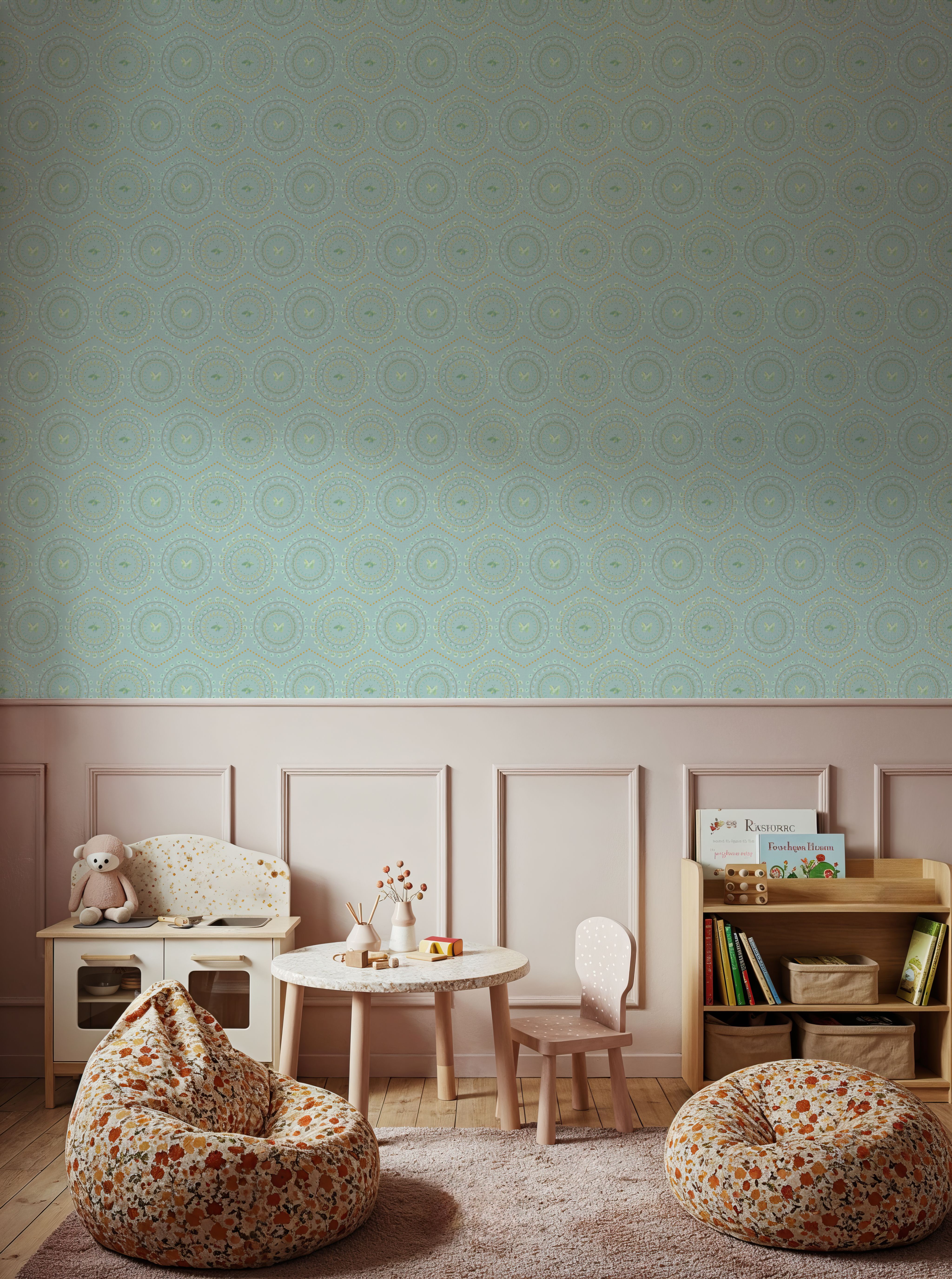 Flutterby Dreams Sky Blue