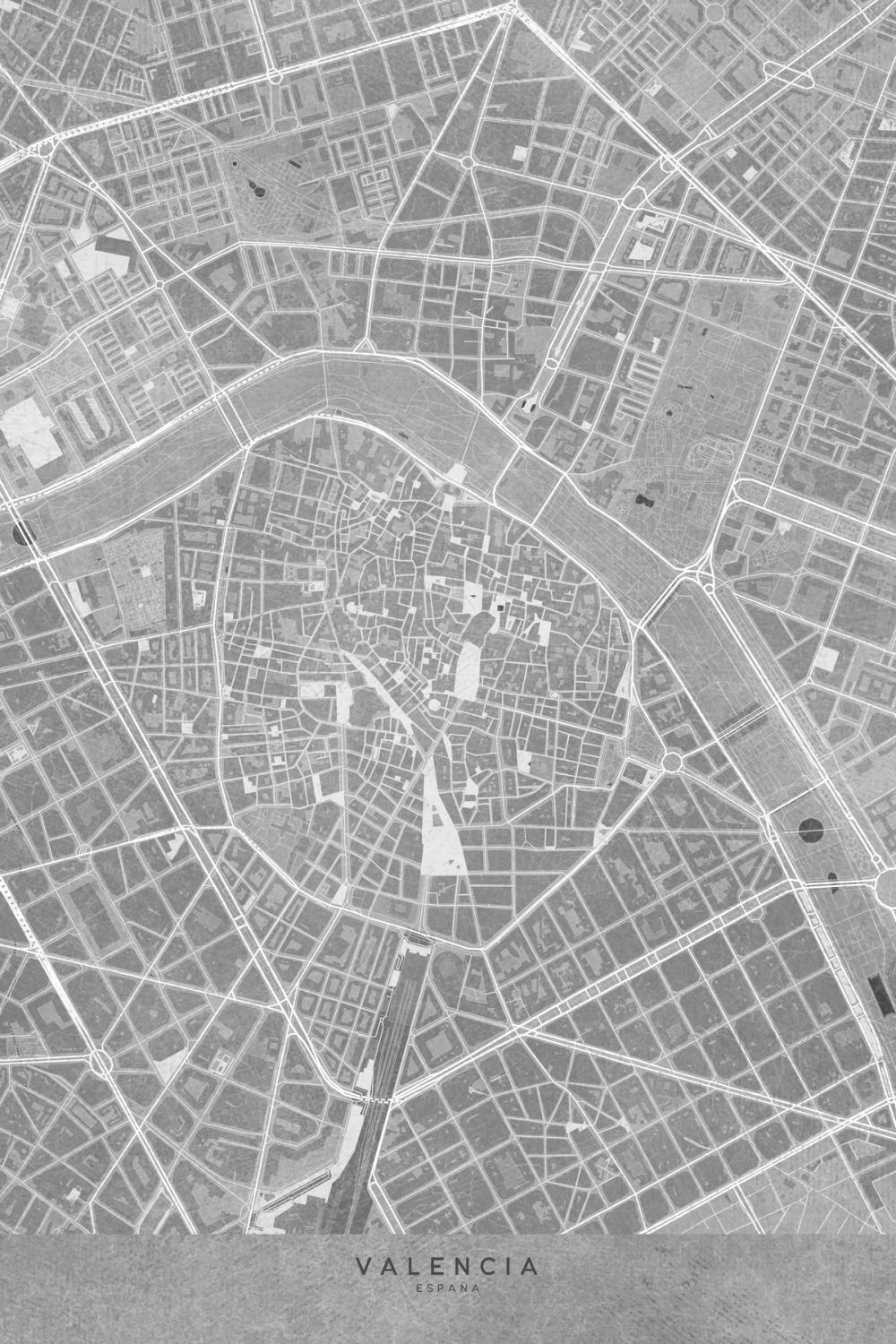 Valencia City Grey