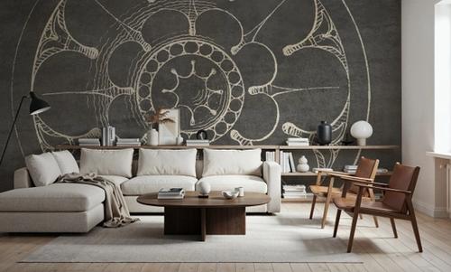Rosette III Gray