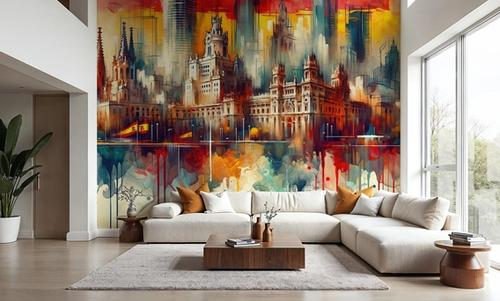 Watercolor Landmarks Spain